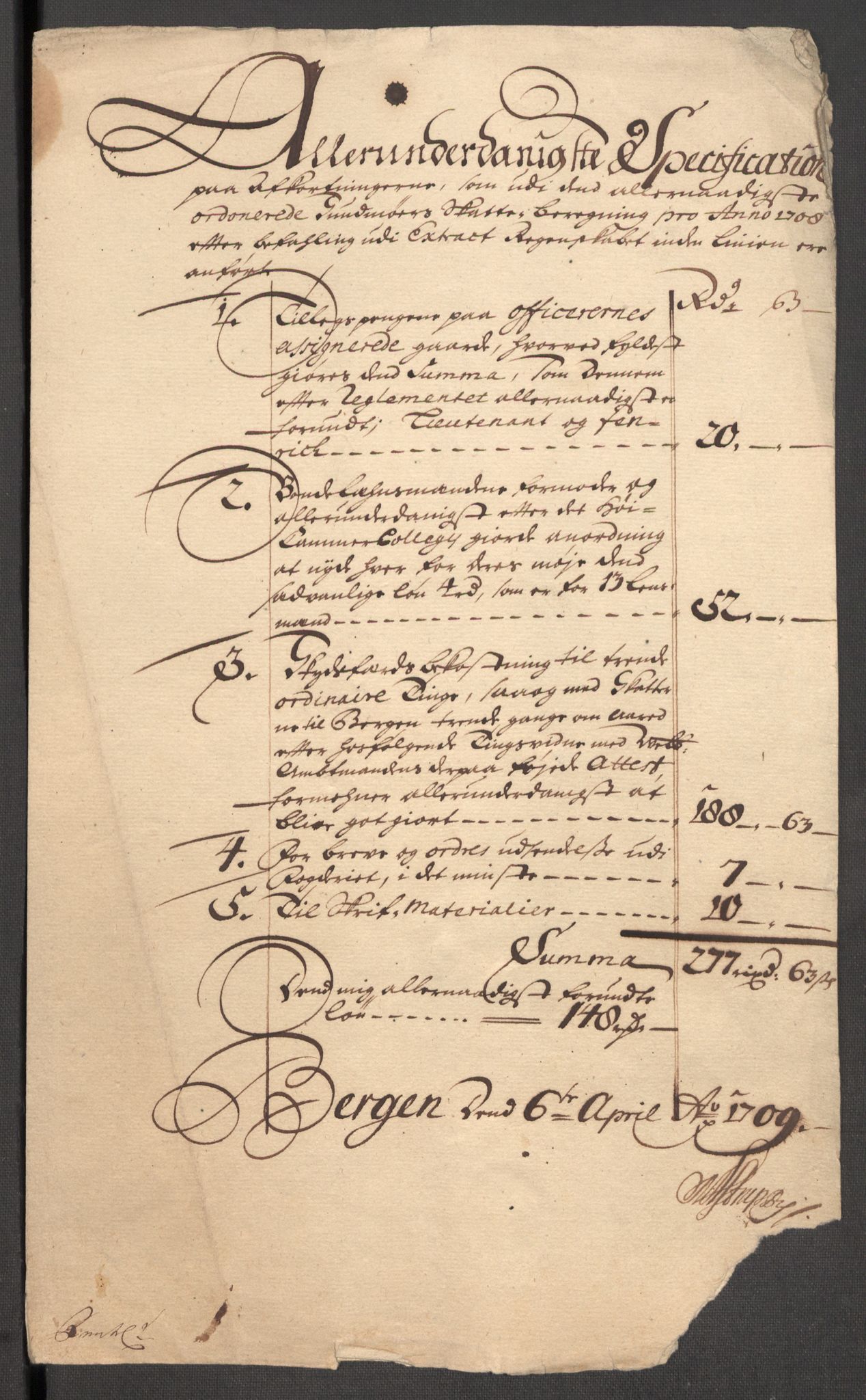 Rentekammeret inntil 1814, Reviderte regnskaper, Fogderegnskap, AV/RA-EA-4092/R54/L3562: Fogderegnskap Sunnmøre, 1708-1709, p. 138