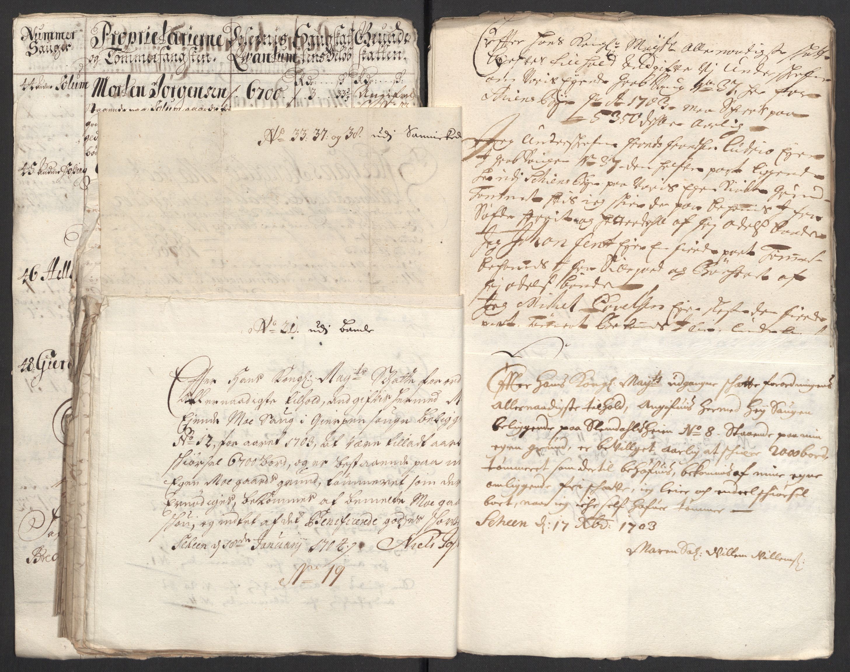 Rentekammeret inntil 1814, Reviderte regnskaper, Fogderegnskap, AV/RA-EA-4092/R36/L2109: Fogderegnskap Øvre og Nedre Telemark og Bamble, 1703, p. 218