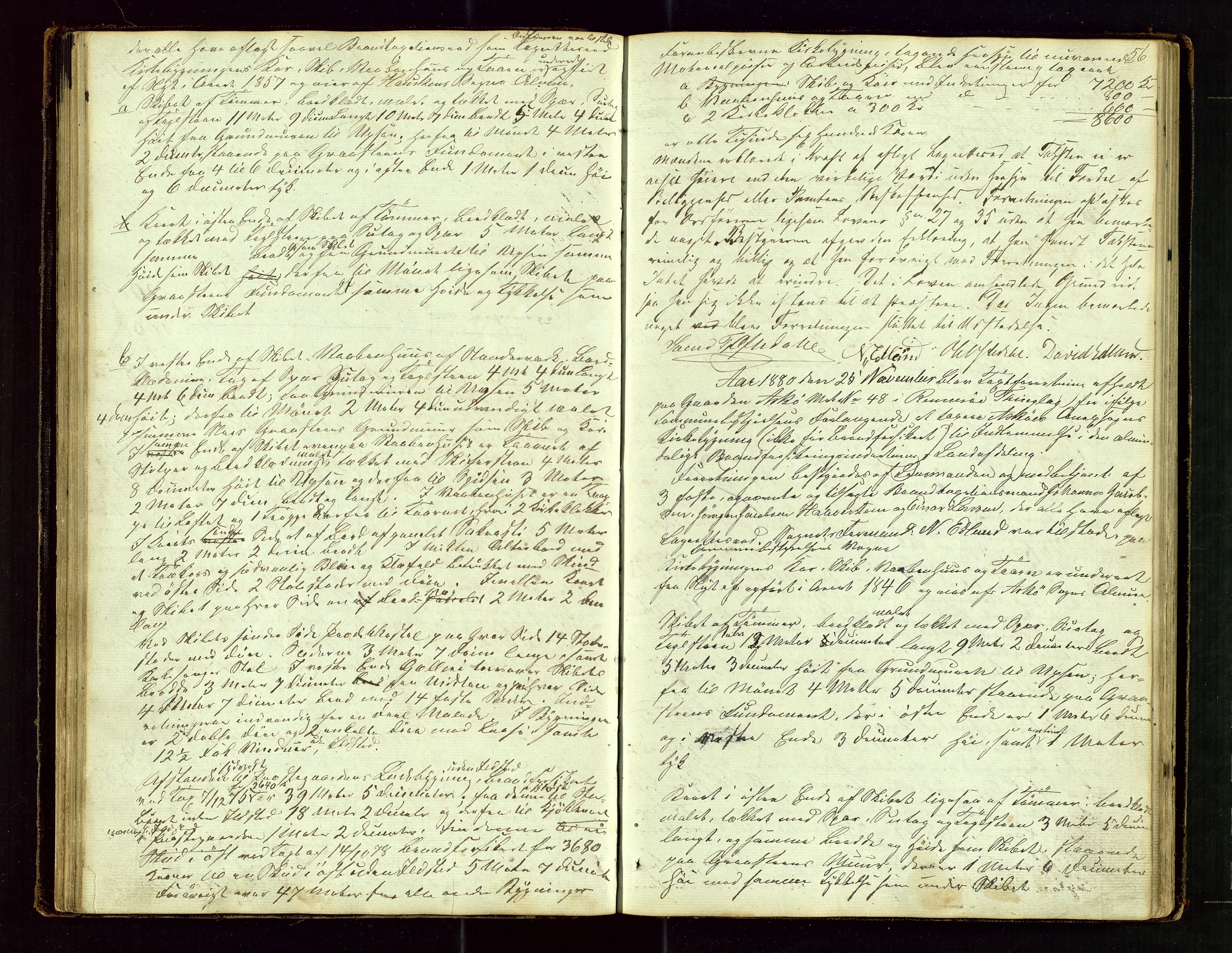 Rennesøy lensmannskontor, AV/SAST-A-100165/Goa/L0001: "Brandtaxations-Protocol for Rennesøe Thinglag", 1846-1923, p. 55b-56a