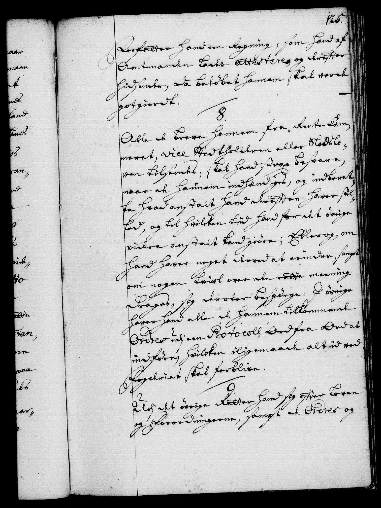 Rentekammeret, Kammerkanselliet, RA/EA-3111/G/Gg/Ggi/L0001: Norsk instruksjonsprotokoll med register (merket RK 53.34), 1720-1729, p. 125