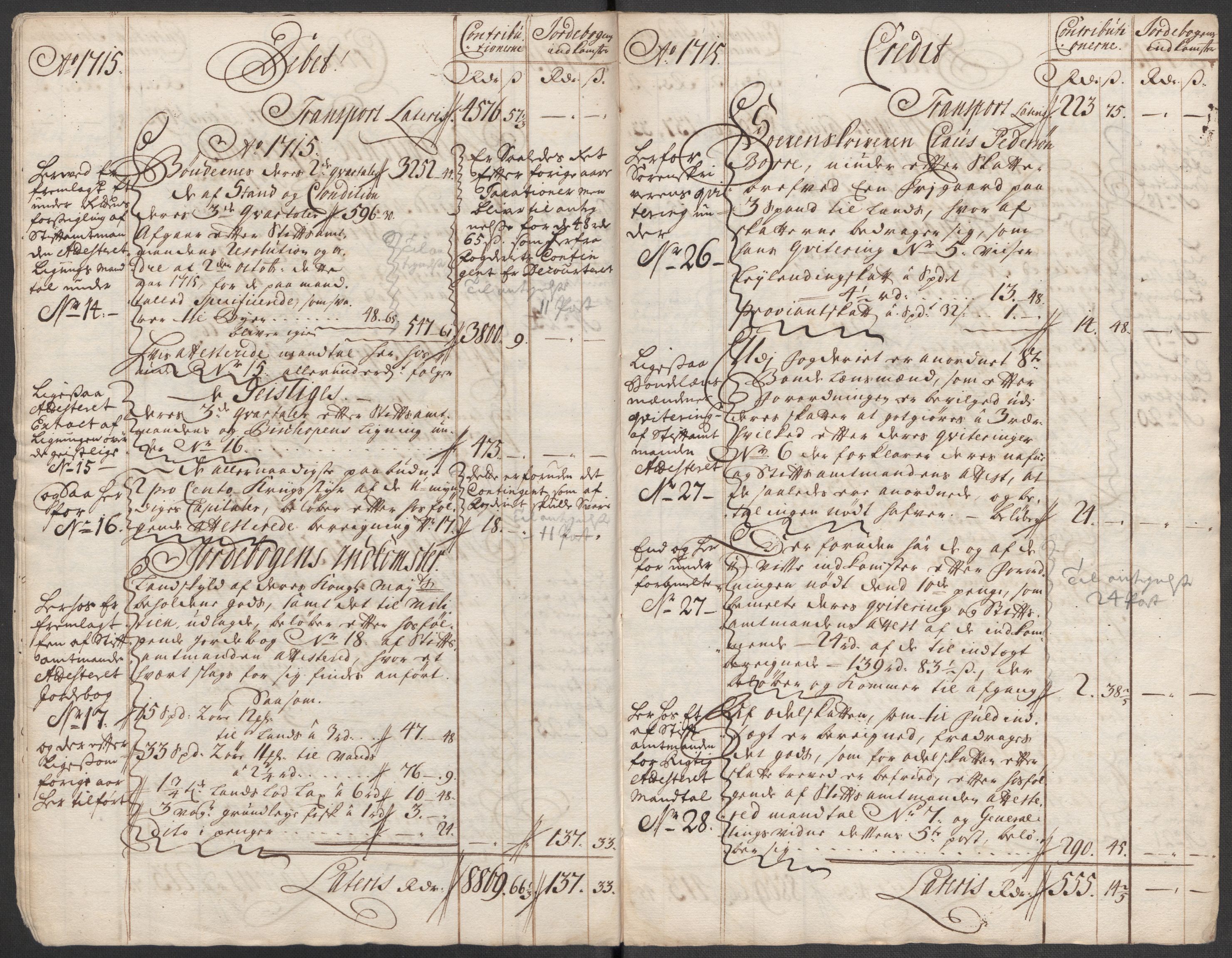 Rentekammeret inntil 1814, Reviderte regnskaper, Fogderegnskap, AV/RA-EA-4092/R57/L3863: Fogderegnskap Fosen, 1715, p. 9