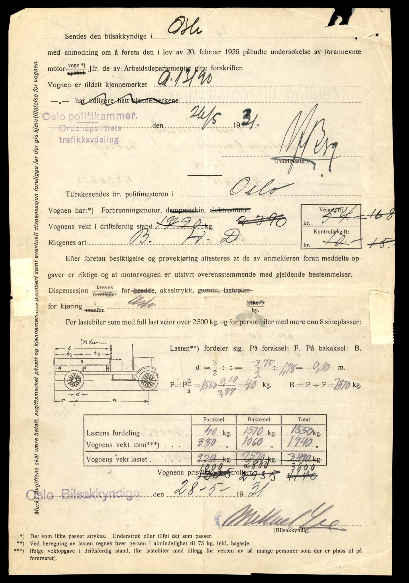 Møre og Romsdal vegkontor - Ålesund trafikkstasjon, AV/SAT-A-4099/F/Fe/L0014: Registreringskort for kjøretøy T 1565 - T 1698, 1927-1998, p. 306