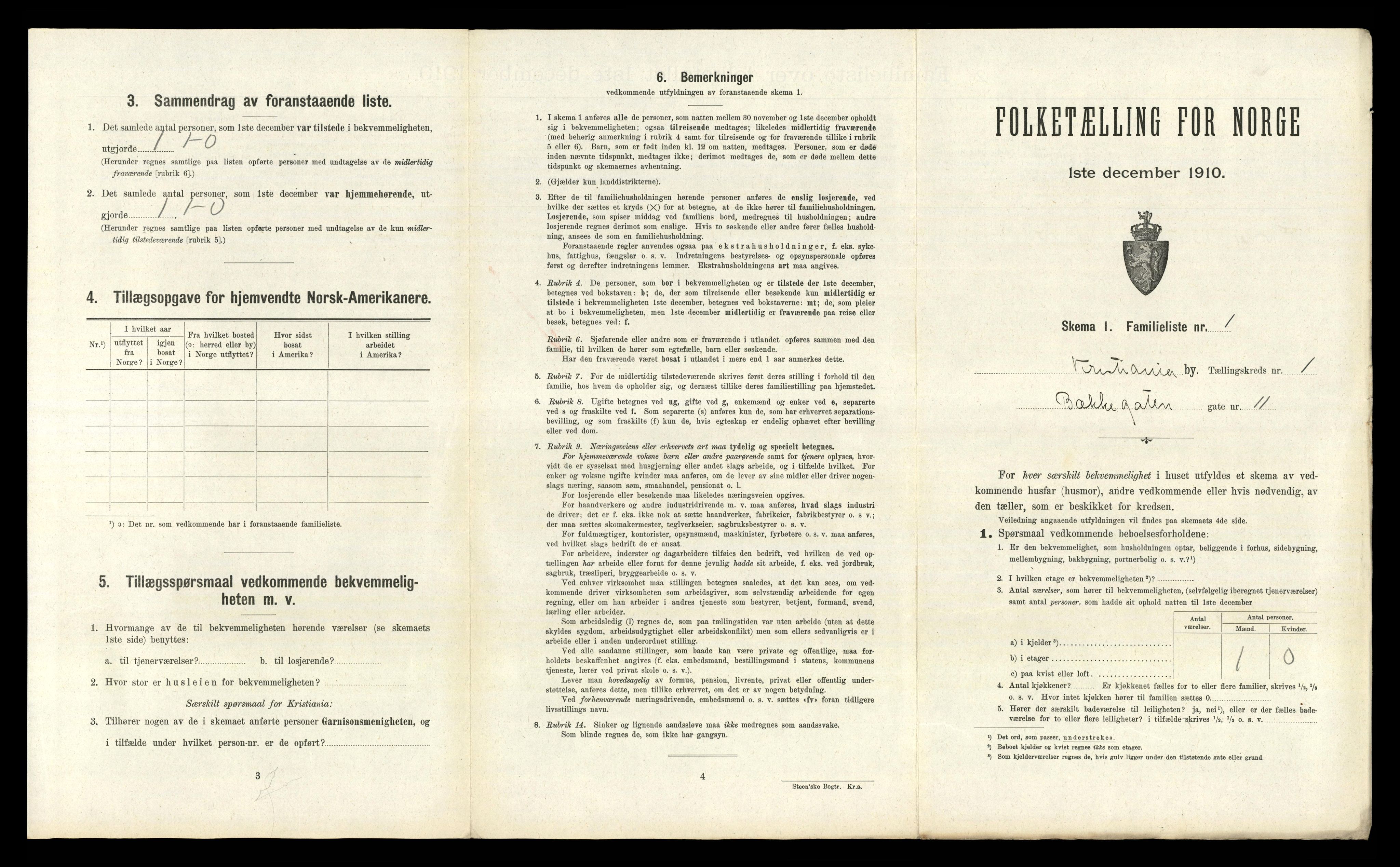 RA, 1910 census for Kristiania, 1910, p. 12079