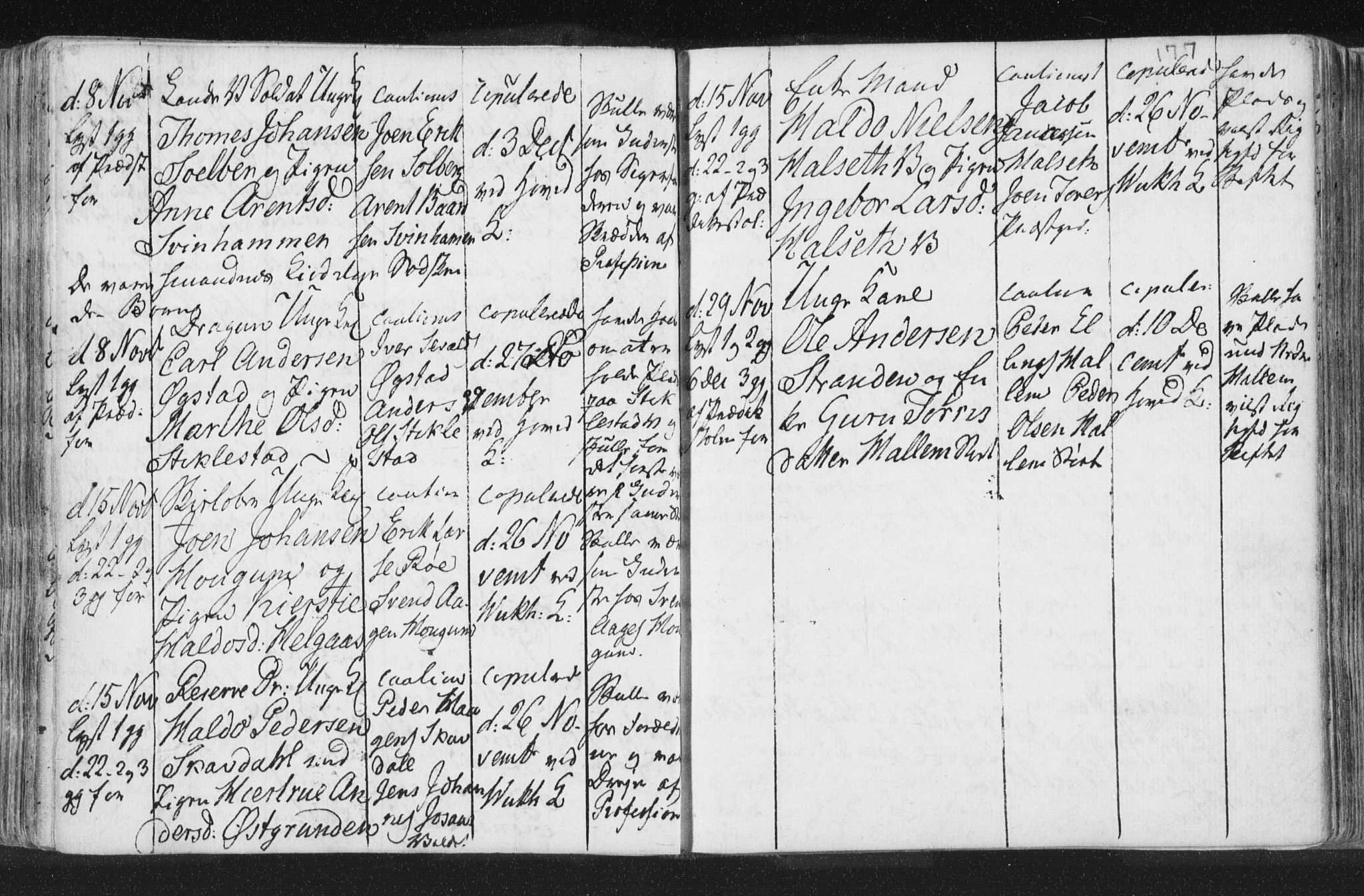 Ministerialprotokoller, klokkerbøker og fødselsregistre - Nord-Trøndelag, SAT/A-1458/723/L0232: Parish register (official) no. 723A03, 1781-1804, p. 177