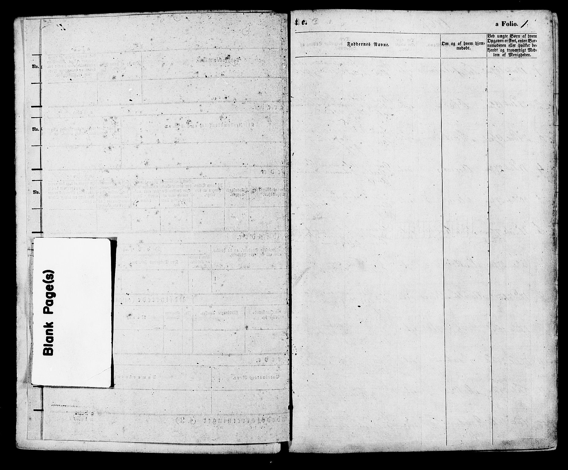 Birkenes sokneprestkontor, AV/SAK-1111-0004/F/Fa/L0004: Parish register (official) no. A 4, 1867-1886, p. 1