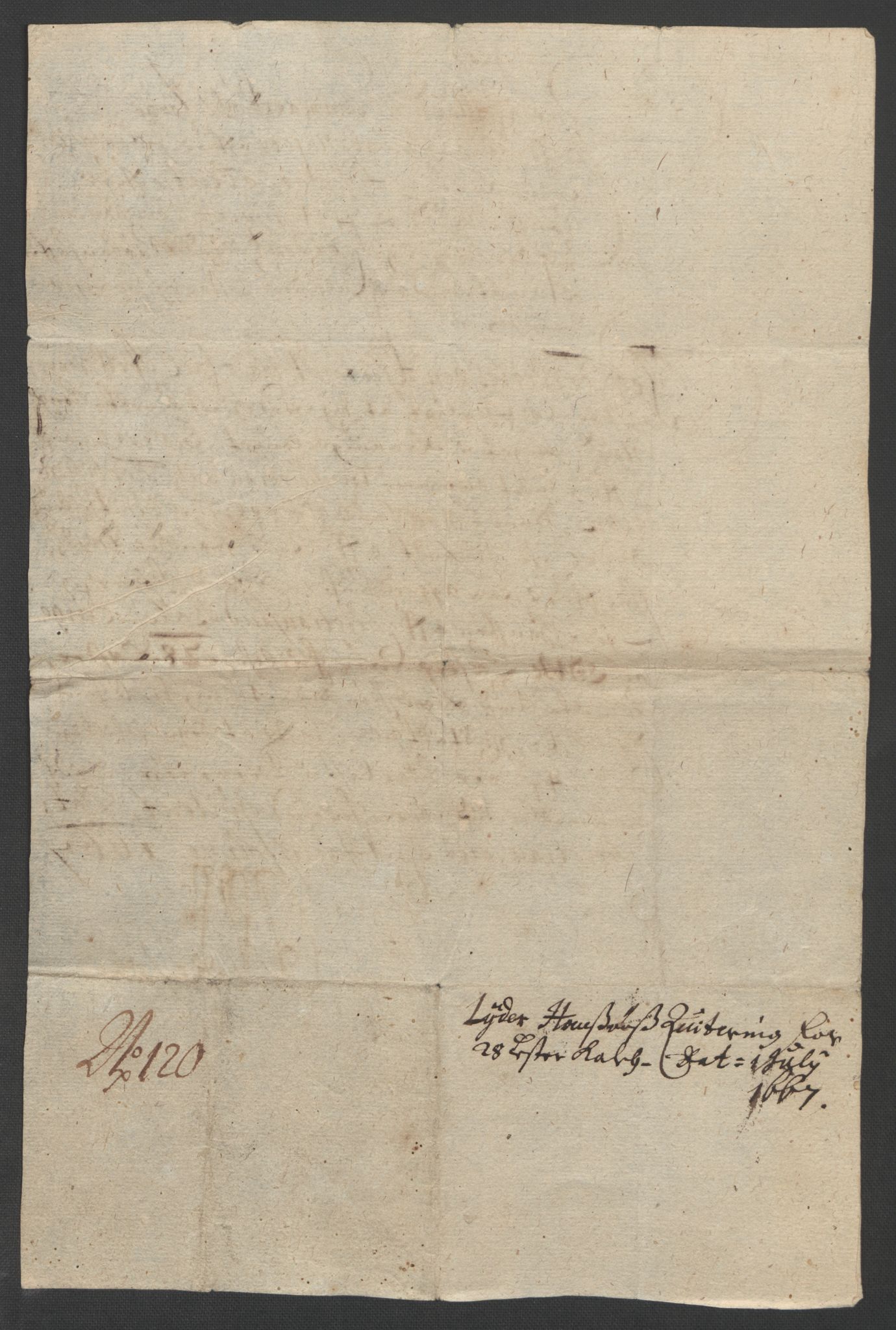 Rentekammeret inntil 1814, Reviderte regnskaper, Stiftamtstueregnskaper, Landkommissariatet på Akershus og Akershus stiftamt, RA/EA-5869/R/Rb/L0041: Akershus stiftamt, 1666