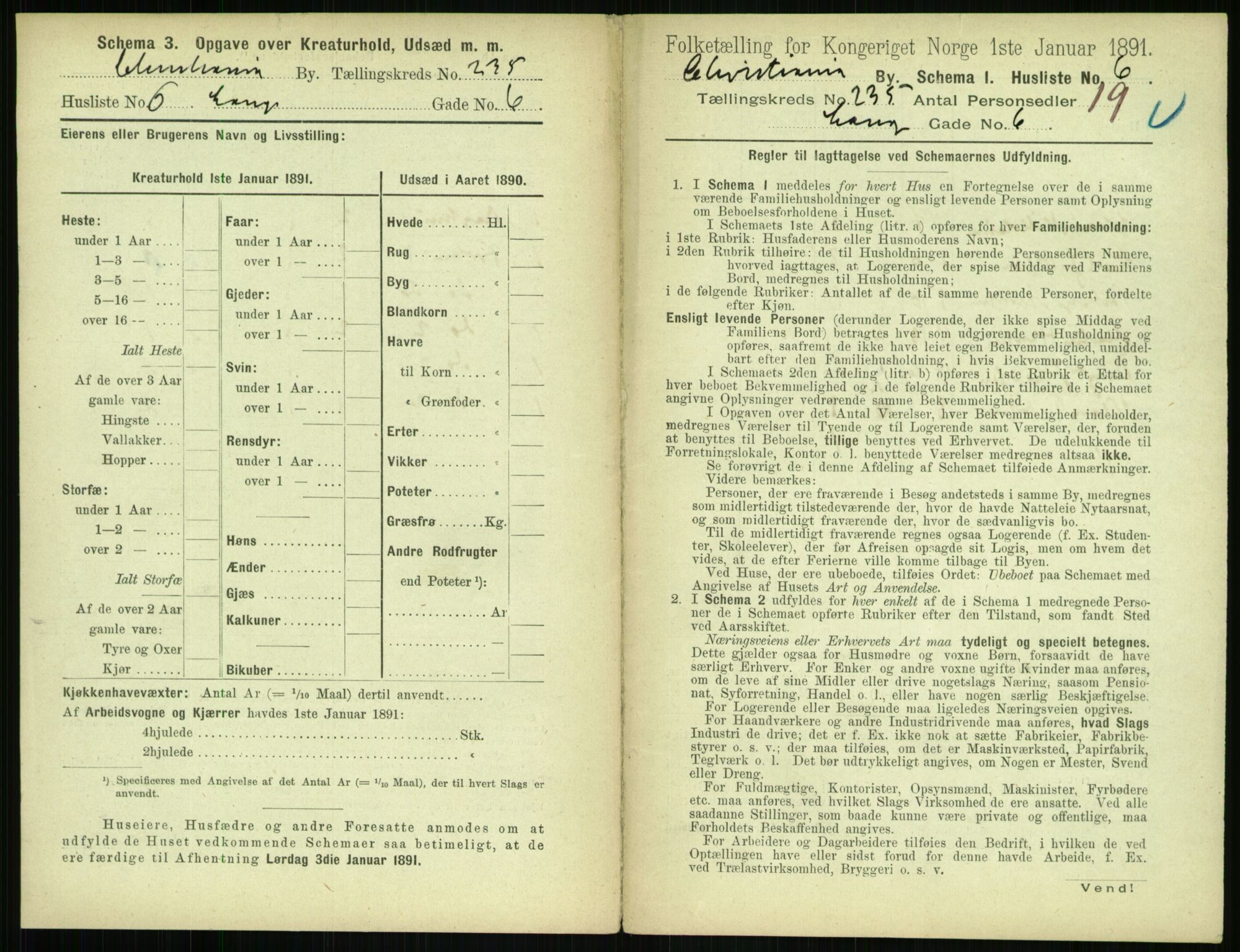 RA, 1891 census for 0301 Kristiania, 1891, p. 143766