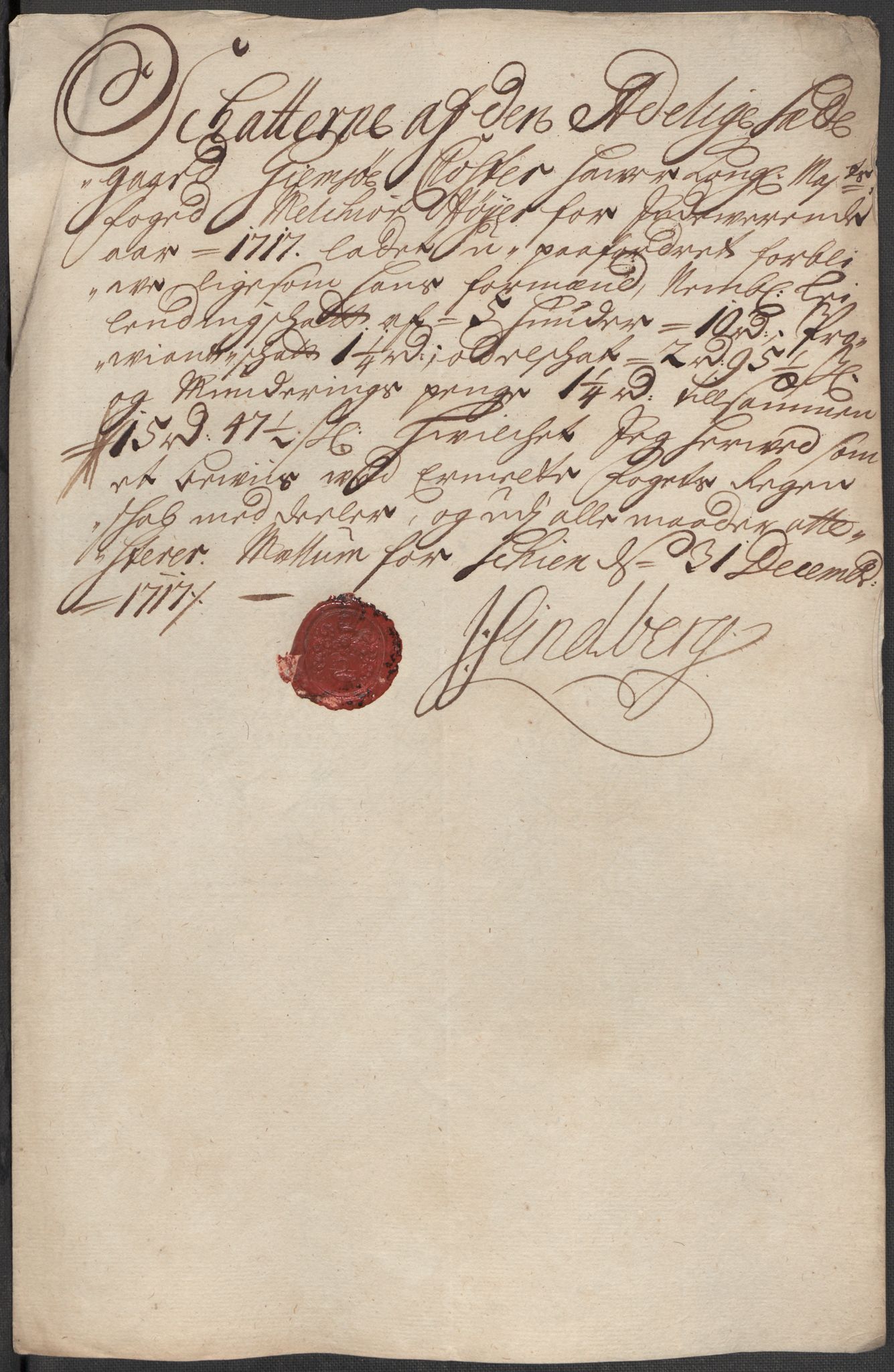 Rentekammeret inntil 1814, Reviderte regnskaper, Fogderegnskap, AV/RA-EA-4092/R36/L2129: Fogderegnskap Øvre og Nedre Telemark og Bamble, 1717, p. 390