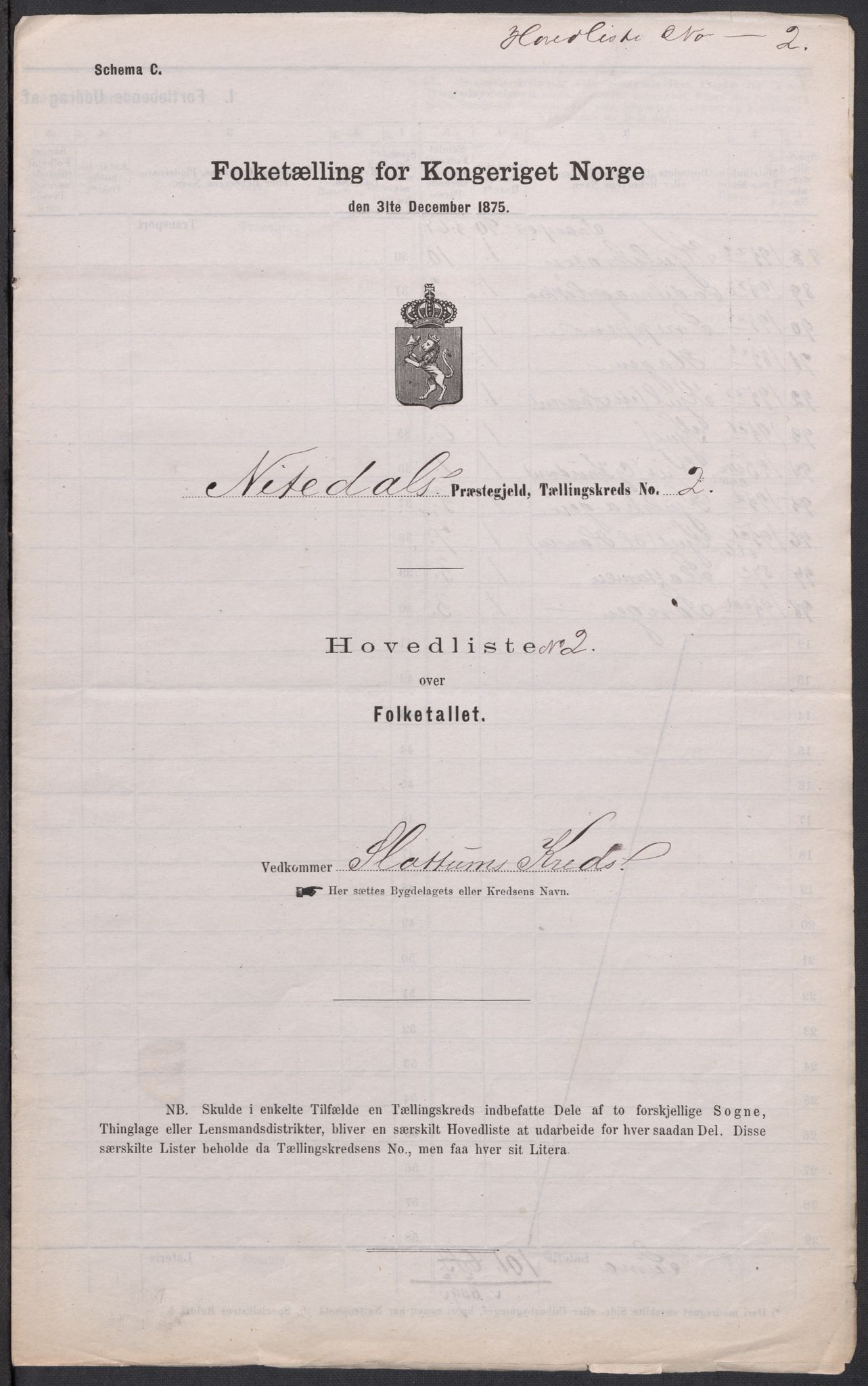 RA, 1875 census for 0233P Nittedal, 1875, p. 7