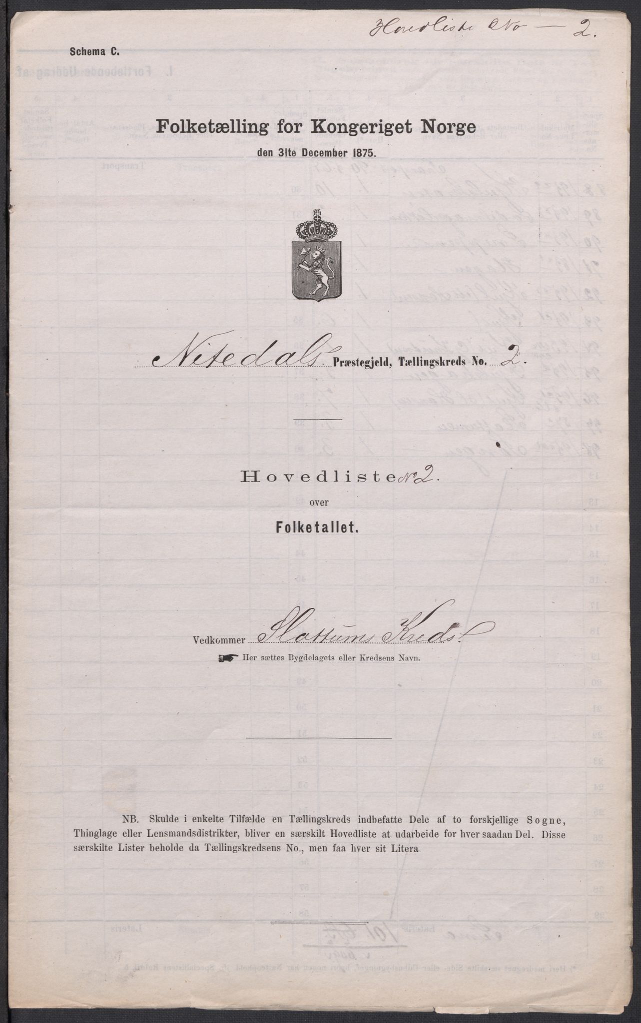 RA, 1875 census for 0233P Nittedal, 1875, p. 7