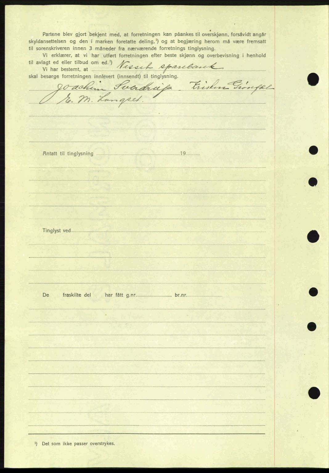 Romsdal sorenskriveri, AV/SAT-A-4149/1/2/2C: Mortgage book no. A1, 1936-1936, Diary no: : 760/1936