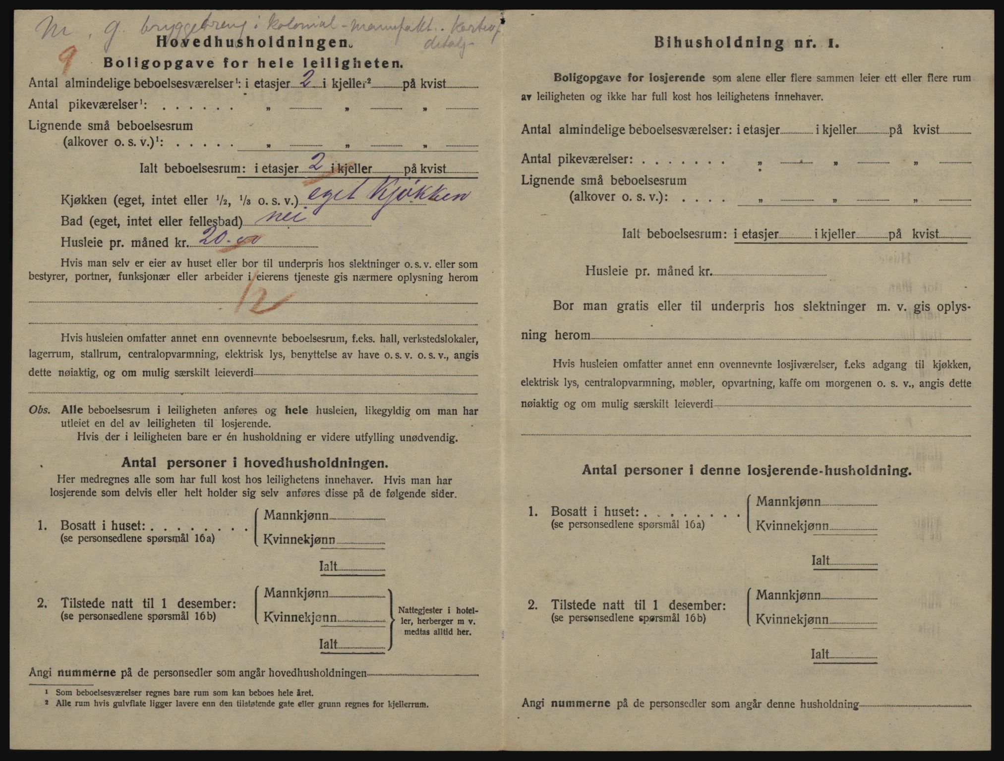 SATØ, 1920 census for Vadsø, 1920, p. 861