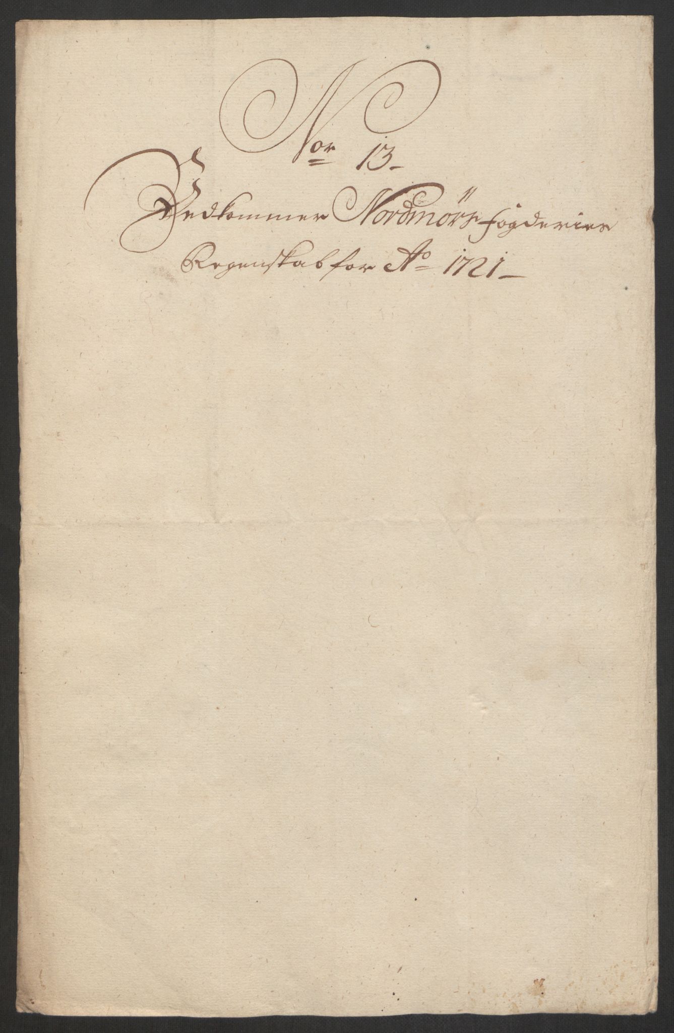 Rentekammeret inntil 1814, Reviderte regnskaper, Fogderegnskap, RA/EA-4092/R56/L3754: Fogderegnskap Nordmøre, 1721, p. 145
