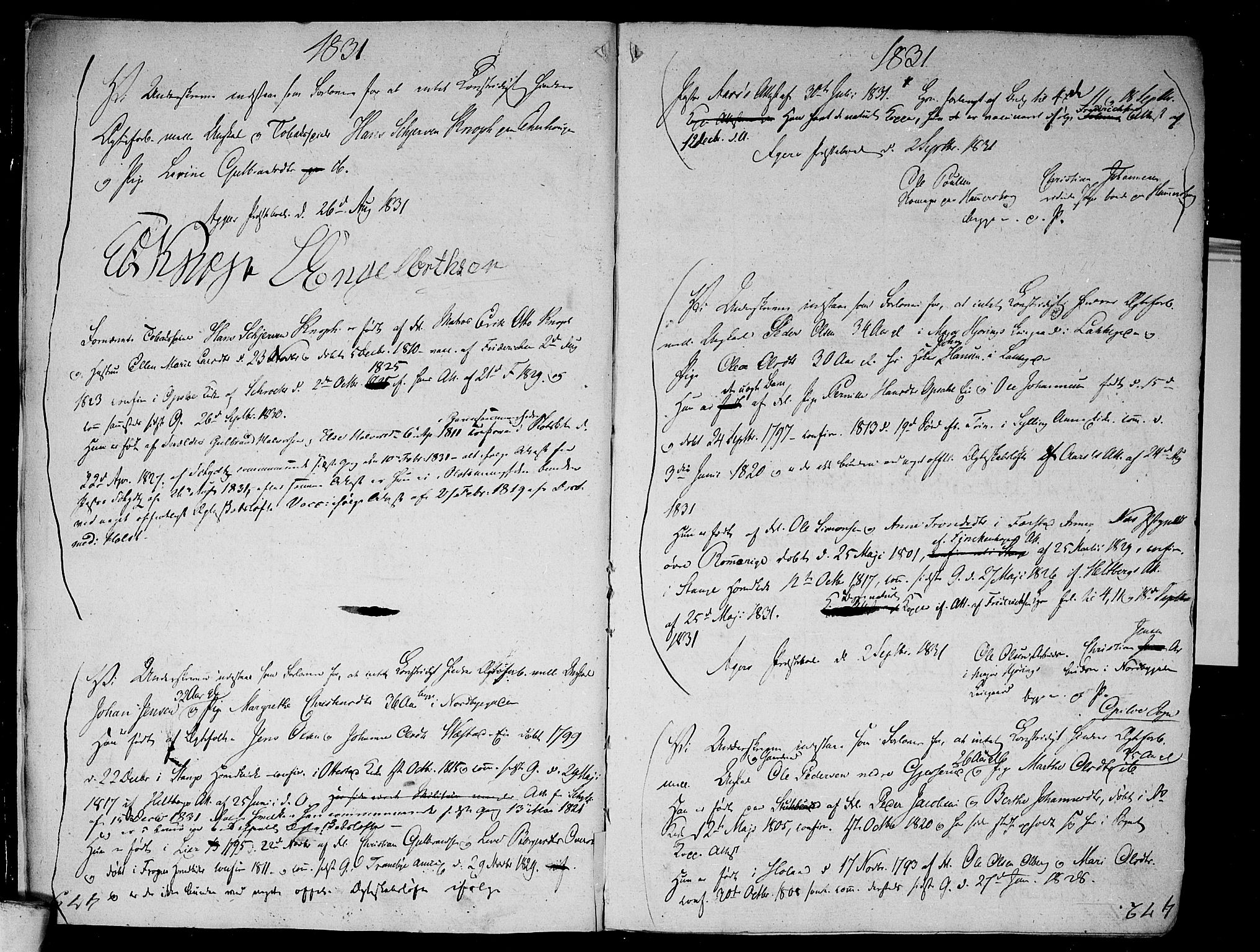 Aker prestekontor kirkebøker, AV/SAO-A-10861/F/L0014b: Parish register (official) no. 14B, 1820-1834