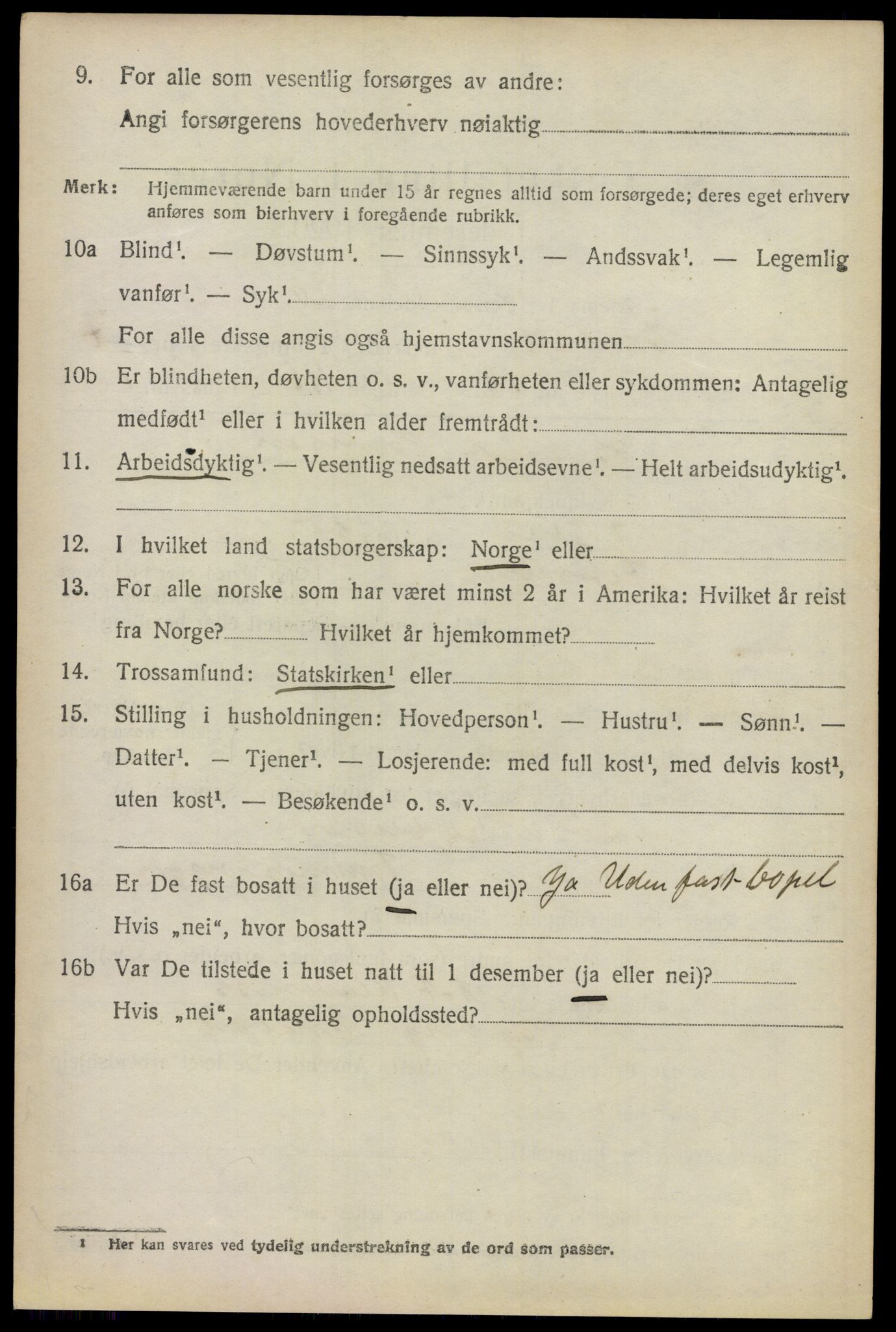 SAO, 1920 census for Enebakk, 1920, p. 6324