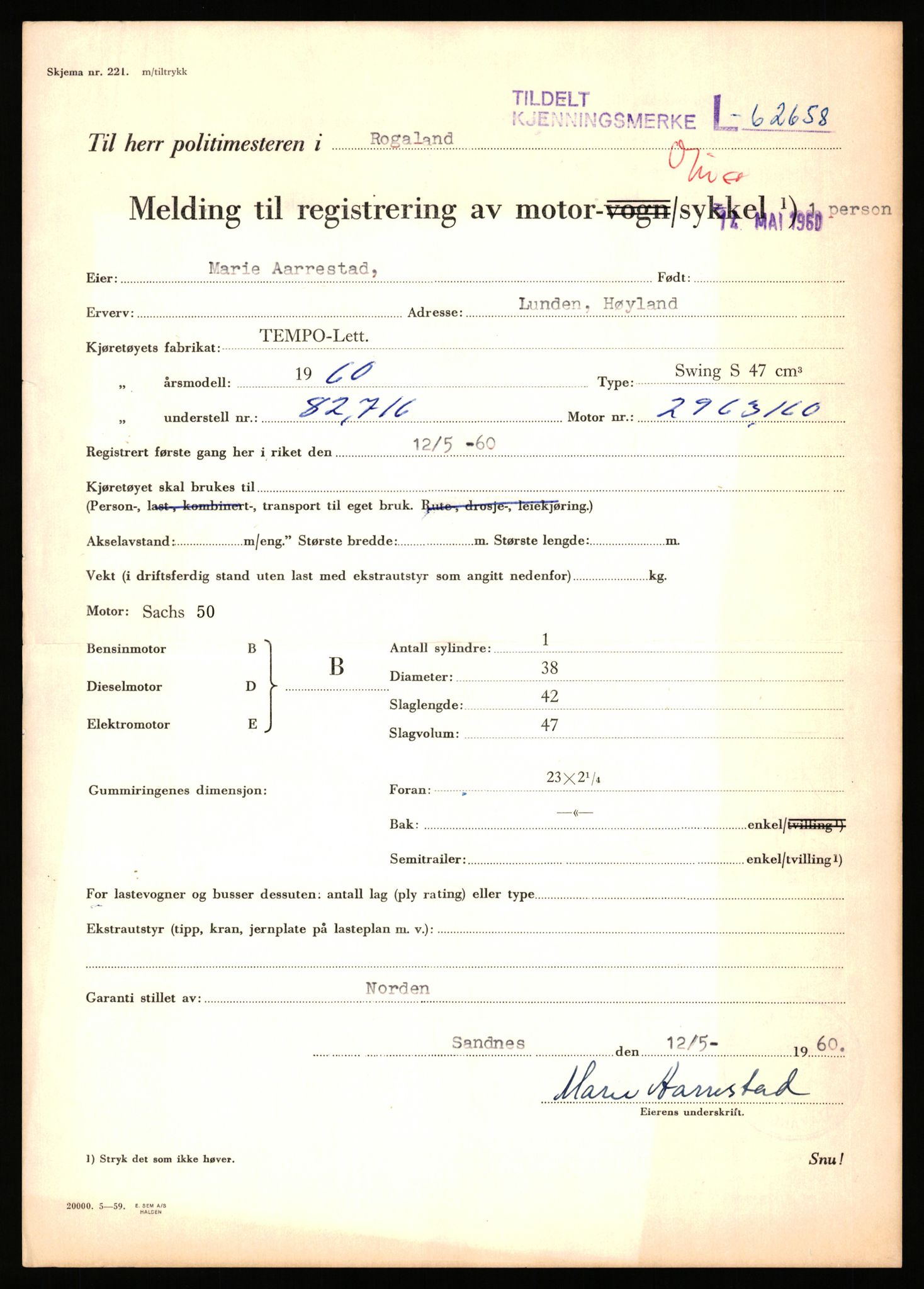 Stavanger trafikkstasjon, AV/SAST-A-101942/0/F/L0062: L-62000 - L-62699, 1930-1971, p. 2219