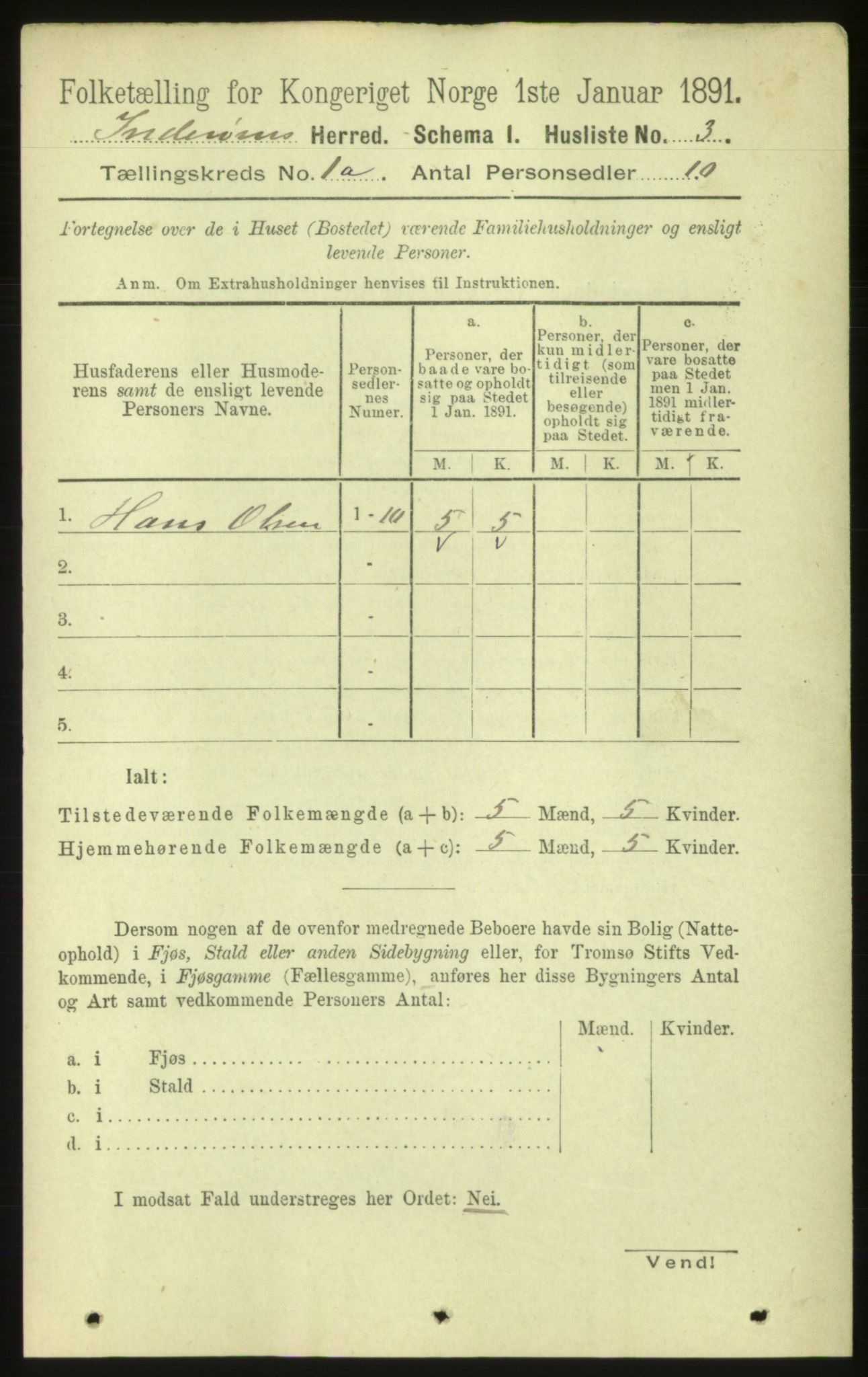 RA, 1891 census for 1729 Inderøy, 1891, p. 36