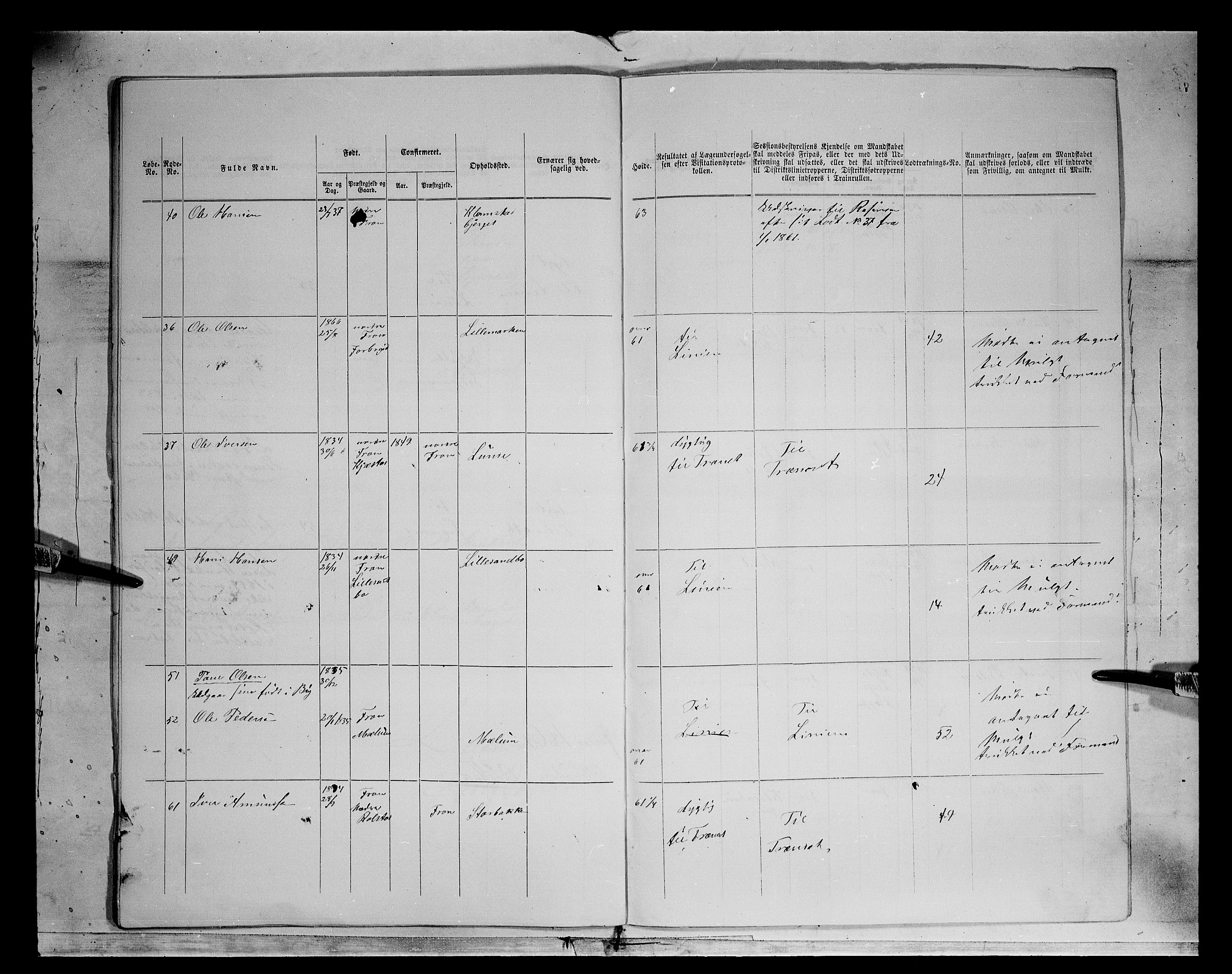 Fylkesmannen i Oppland, AV/SAH-FYO-002/1/K/Kg/L1174: Fron, Nordre og Søndre Fron, Vågå, 1860-1879, p. 11