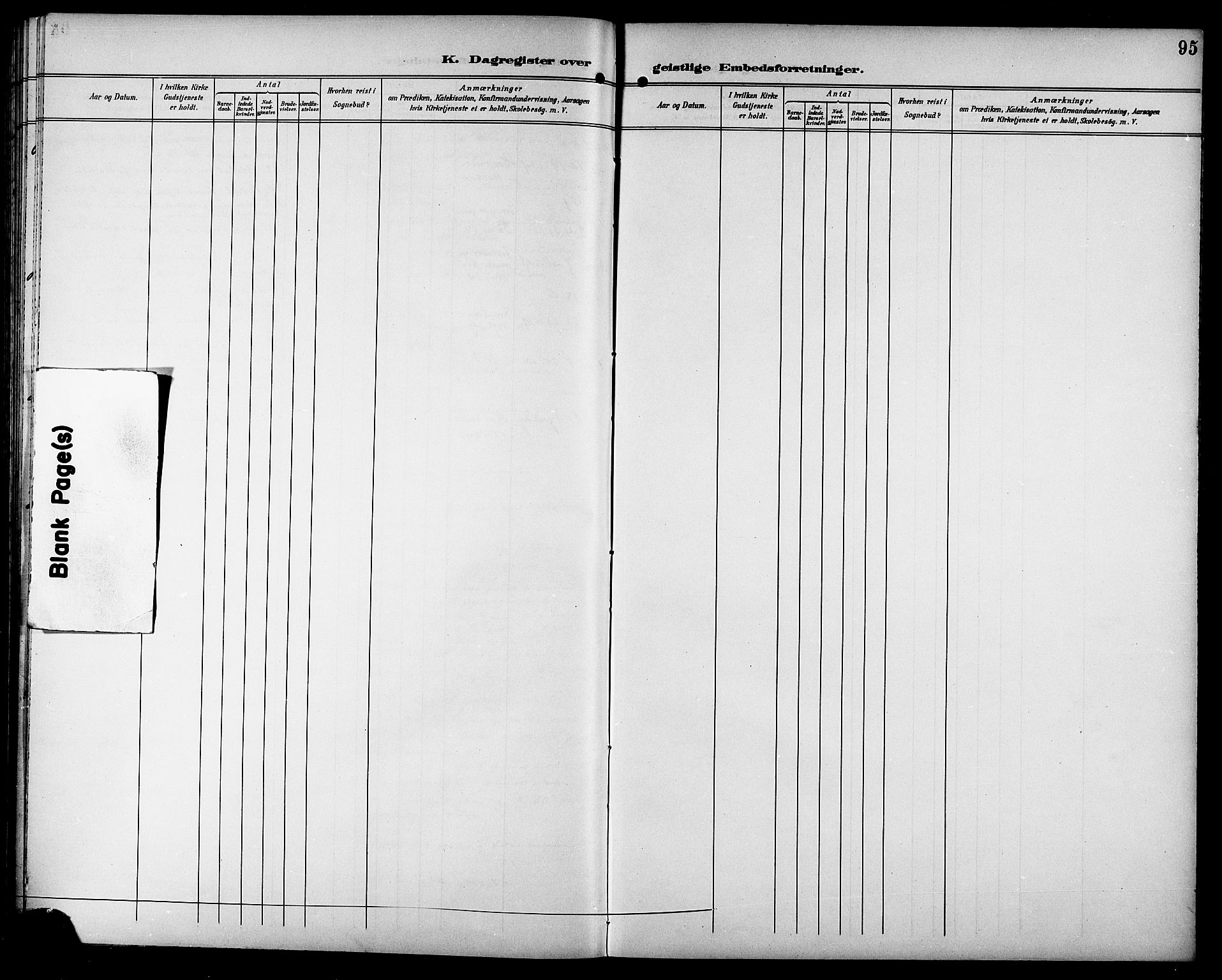 Ministerialprotokoller, klokkerbøker og fødselsregistre - Sør-Trøndelag, SAT/A-1456/629/L0486: Parish register (official) no. 629A02, 1894-1919, p. 95