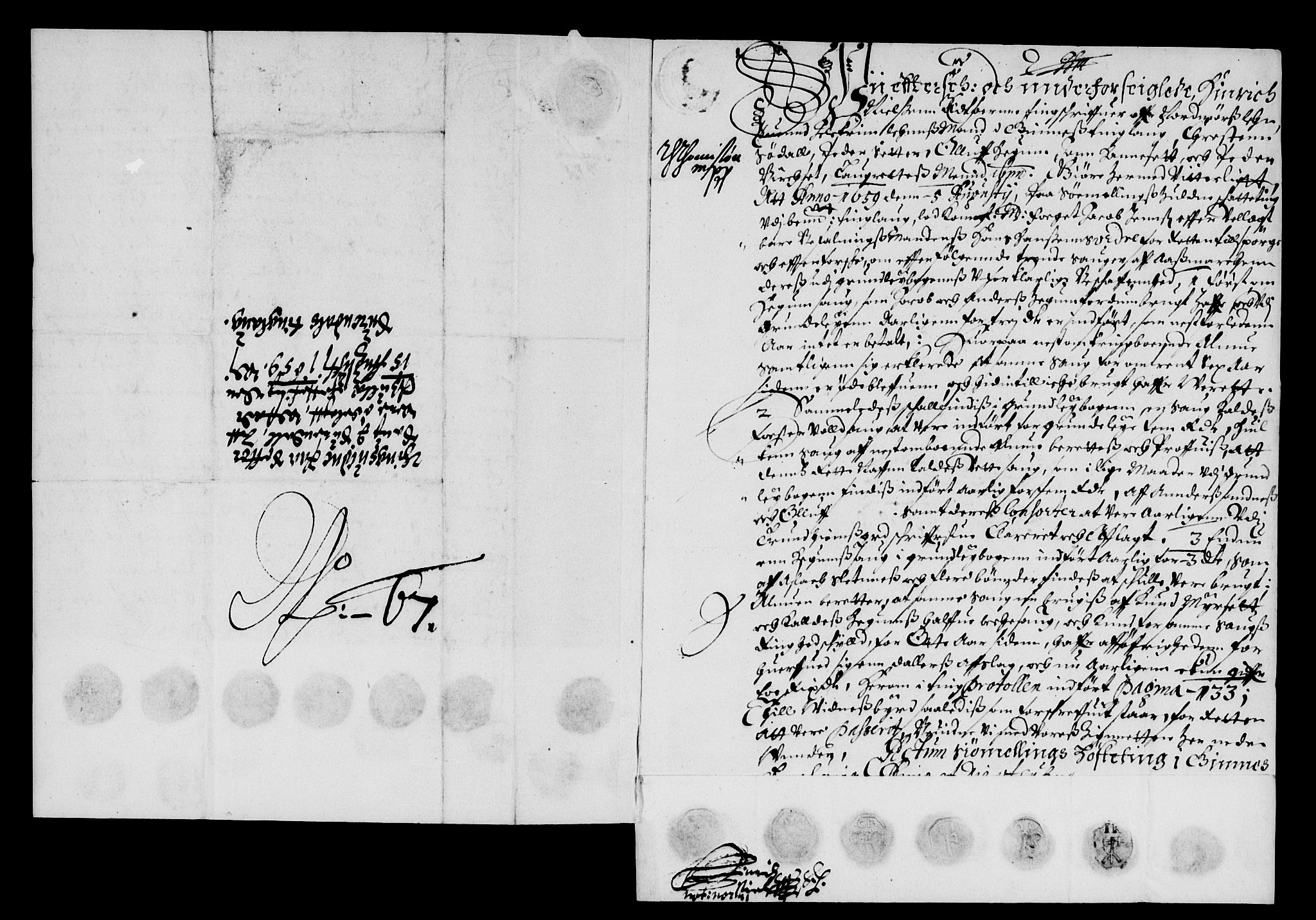 Rentekammeret inntil 1814, Reviderte regnskaper, Lensregnskaper, AV/RA-EA-5023/R/Rb/Rbw/L0135: Trondheim len, 1658-1659