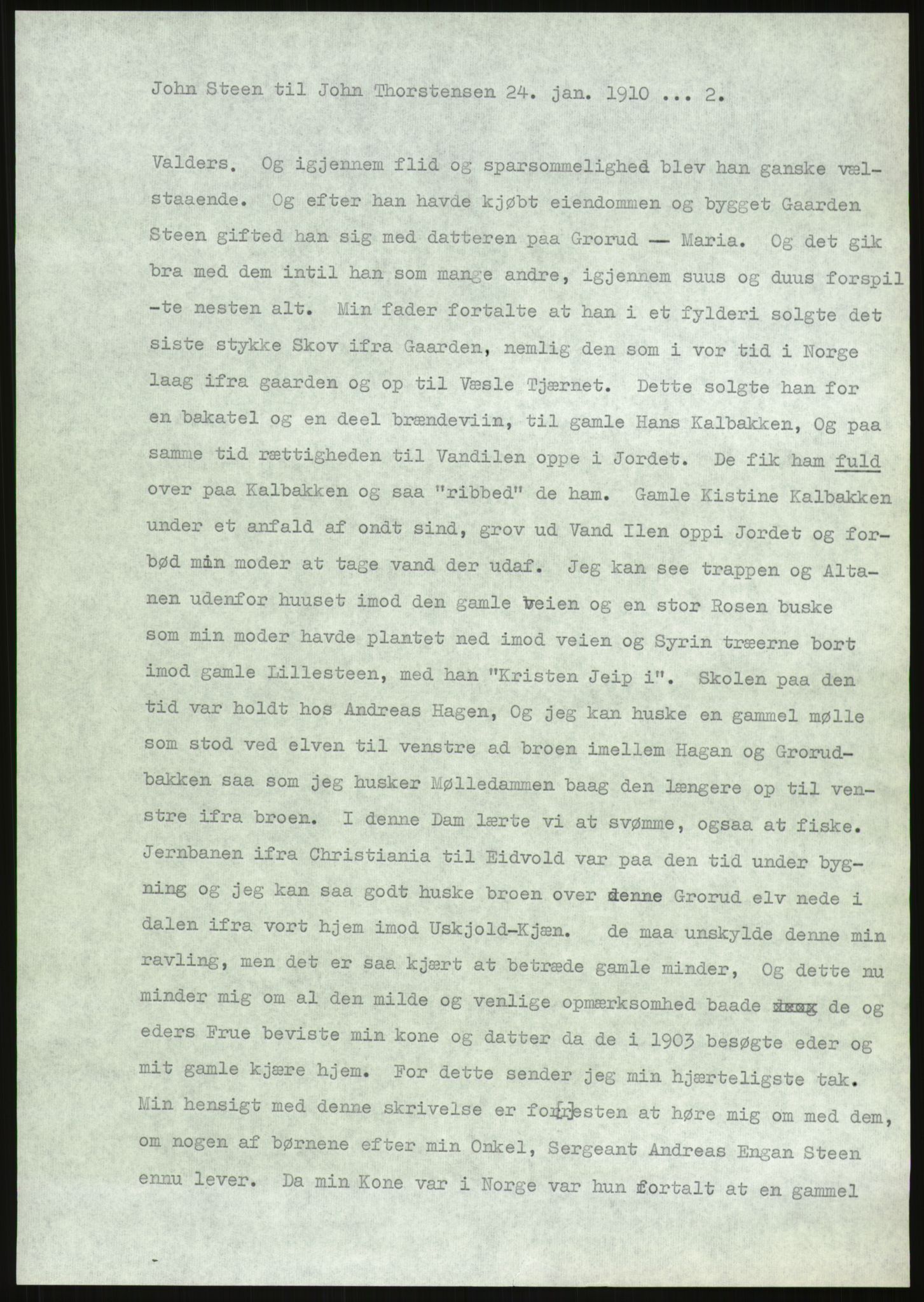 Samlinger til kildeutgivelse, Amerikabrevene, AV/RA-EA-4057/F/L0003: Innlån fra Oslo: Hals - Steen, 1838-1914, p. 1070