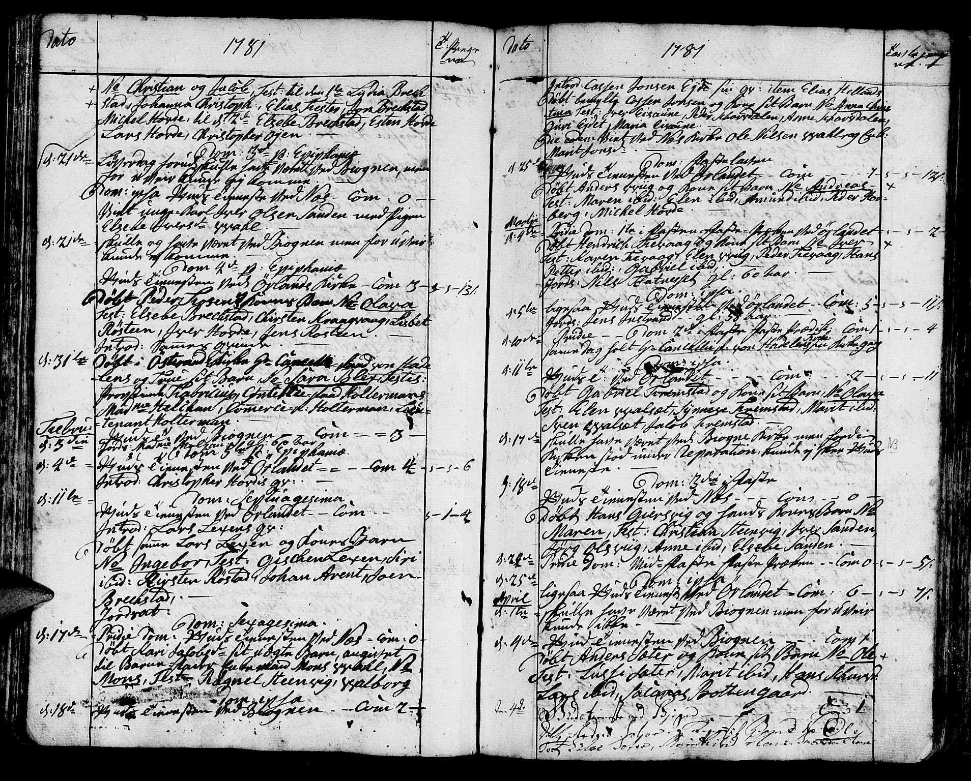 Ministerialprotokoller, klokkerbøker og fødselsregistre - Sør-Trøndelag, SAT/A-1456/659/L0733: Parish register (official) no. 659A03, 1767-1818