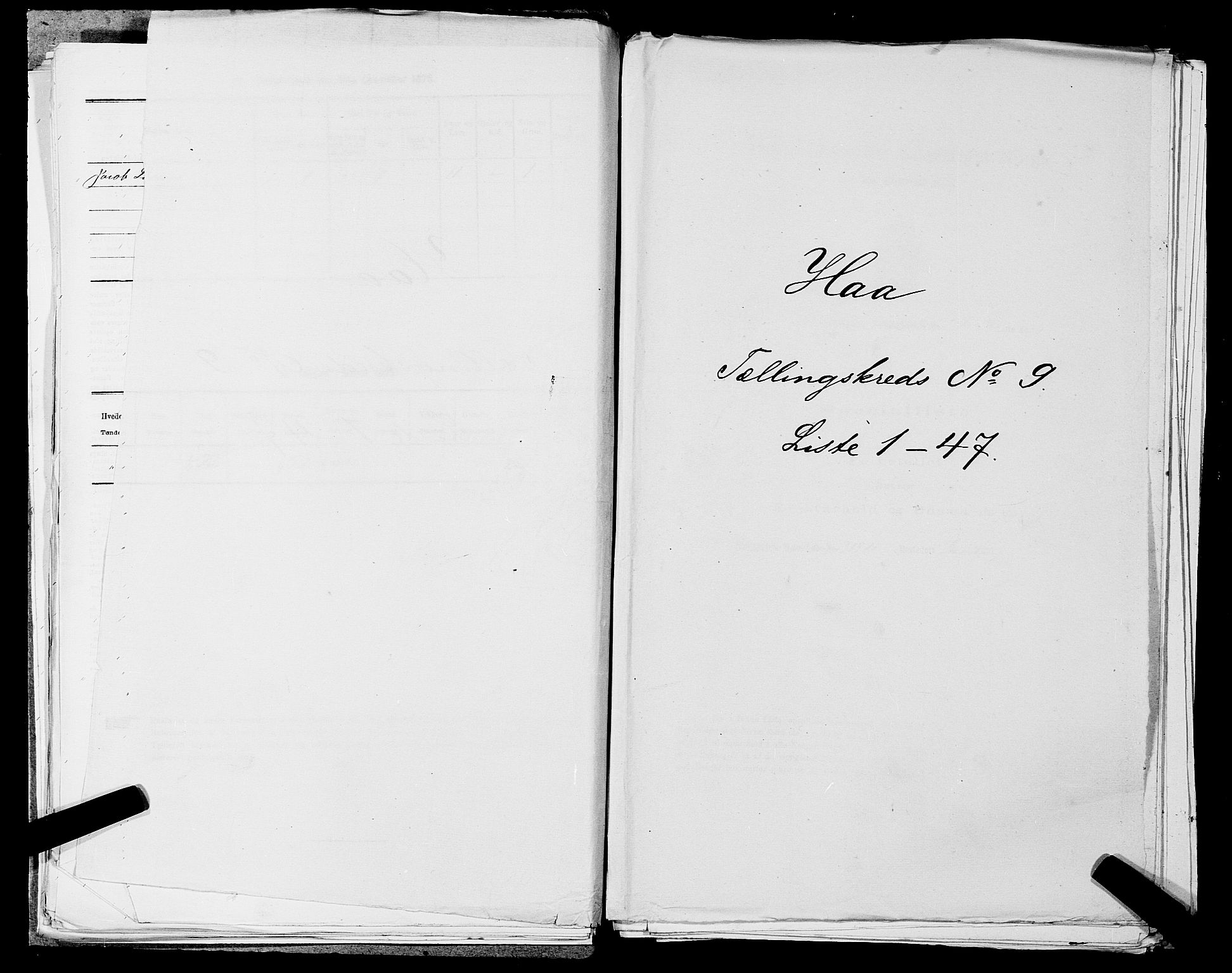 SAST, 1875 census for 1119P Hå, 1875, p. 955