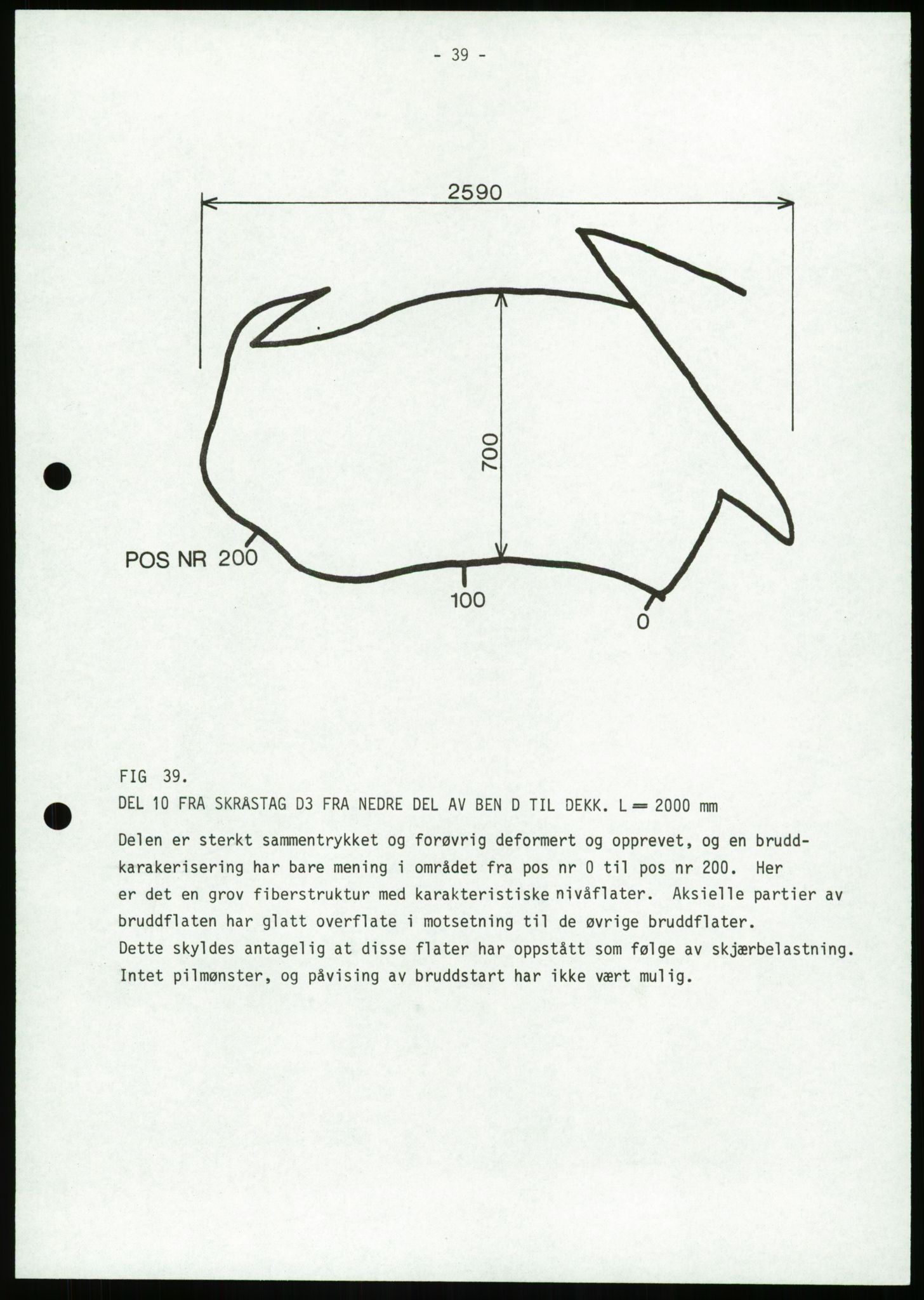 Justisdepartementet, Granskningskommisjonen ved Alexander Kielland-ulykken 27.3.1980, AV/RA-S-1165/D/L0023: Æ Øvrige Pentagone-rigger (Doku.liste + Æ1-Æ2, Æ4 av 4  - Æ3 mangler)/ ALK - SINTEF-undersøkelse av bruddflater og materialer (STF01 F80008), 1980-1981, p. 182