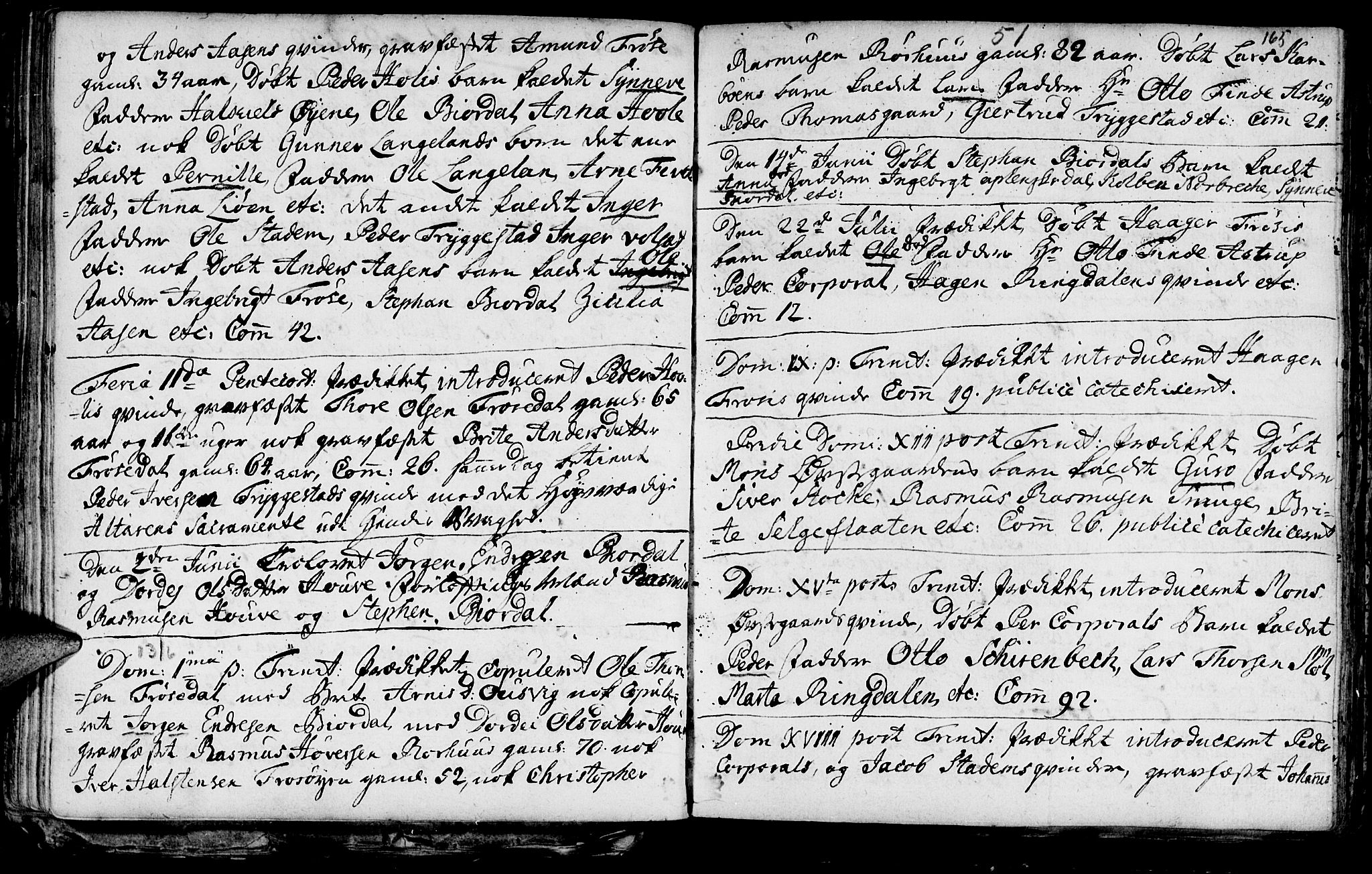 Ministerialprotokoller, klokkerbøker og fødselsregistre - Møre og Romsdal, SAT/A-1454/519/L0241: Parish register (official) no. 519A01 /2, 1736-1760, p. 165