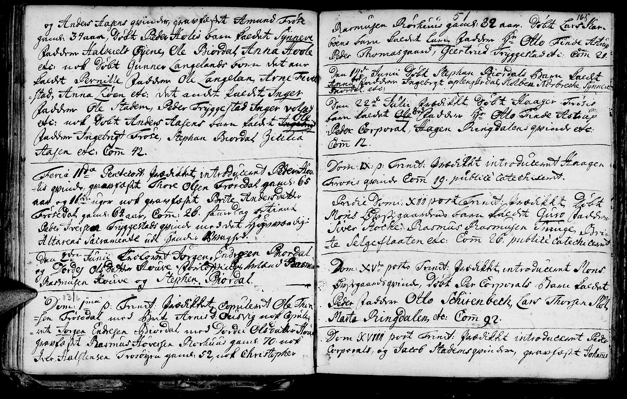 Ministerialprotokoller, klokkerbøker og fødselsregistre - Møre og Romsdal, AV/SAT-A-1454/519/L0241: Parish register (official) no. 519A01 /2, 1736-1760, p. 165