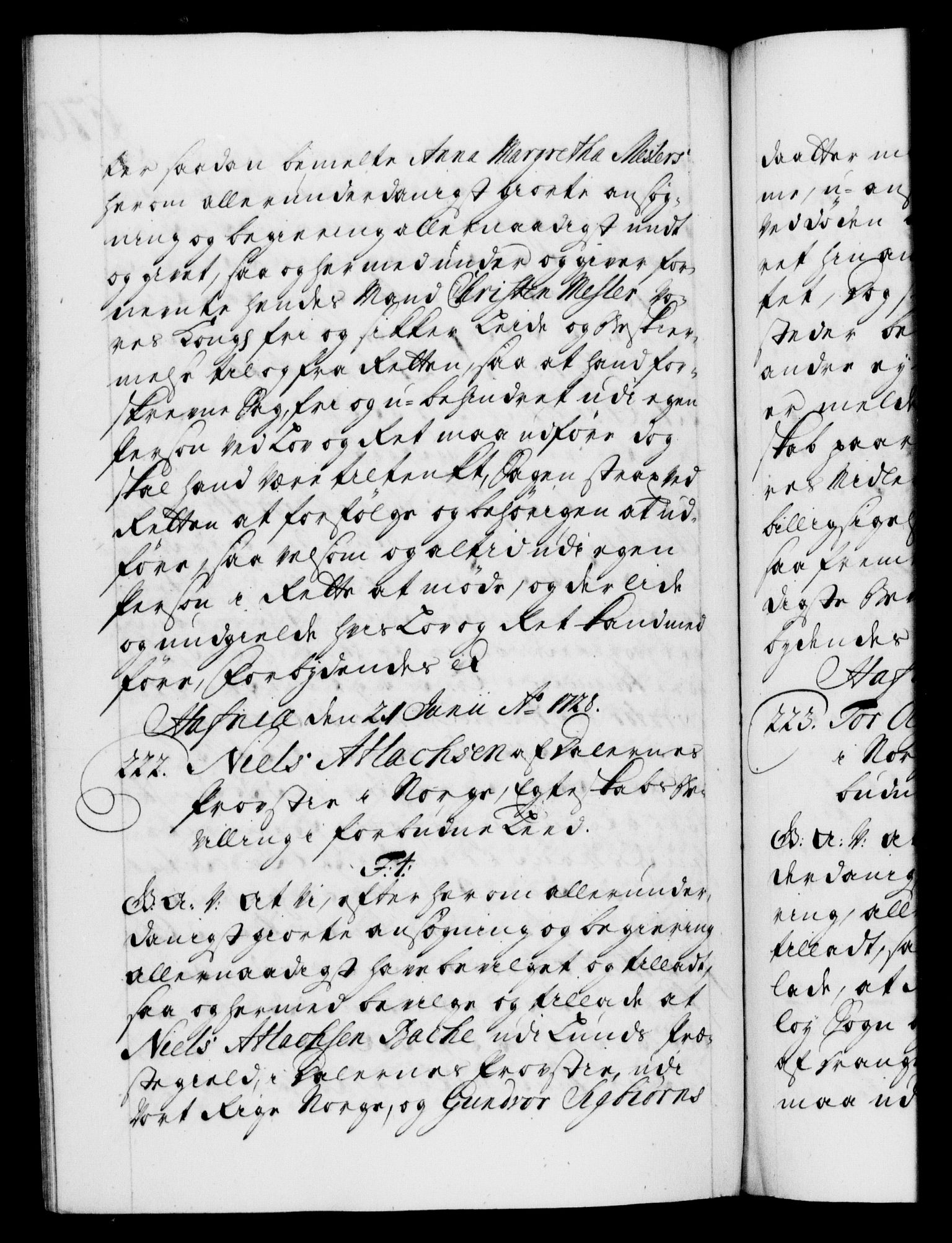 Danske Kanselli 1572-1799, AV/RA-EA-3023/F/Fc/Fca/Fcaa/L0025: Norske registre, 1726-1728, p. 670b