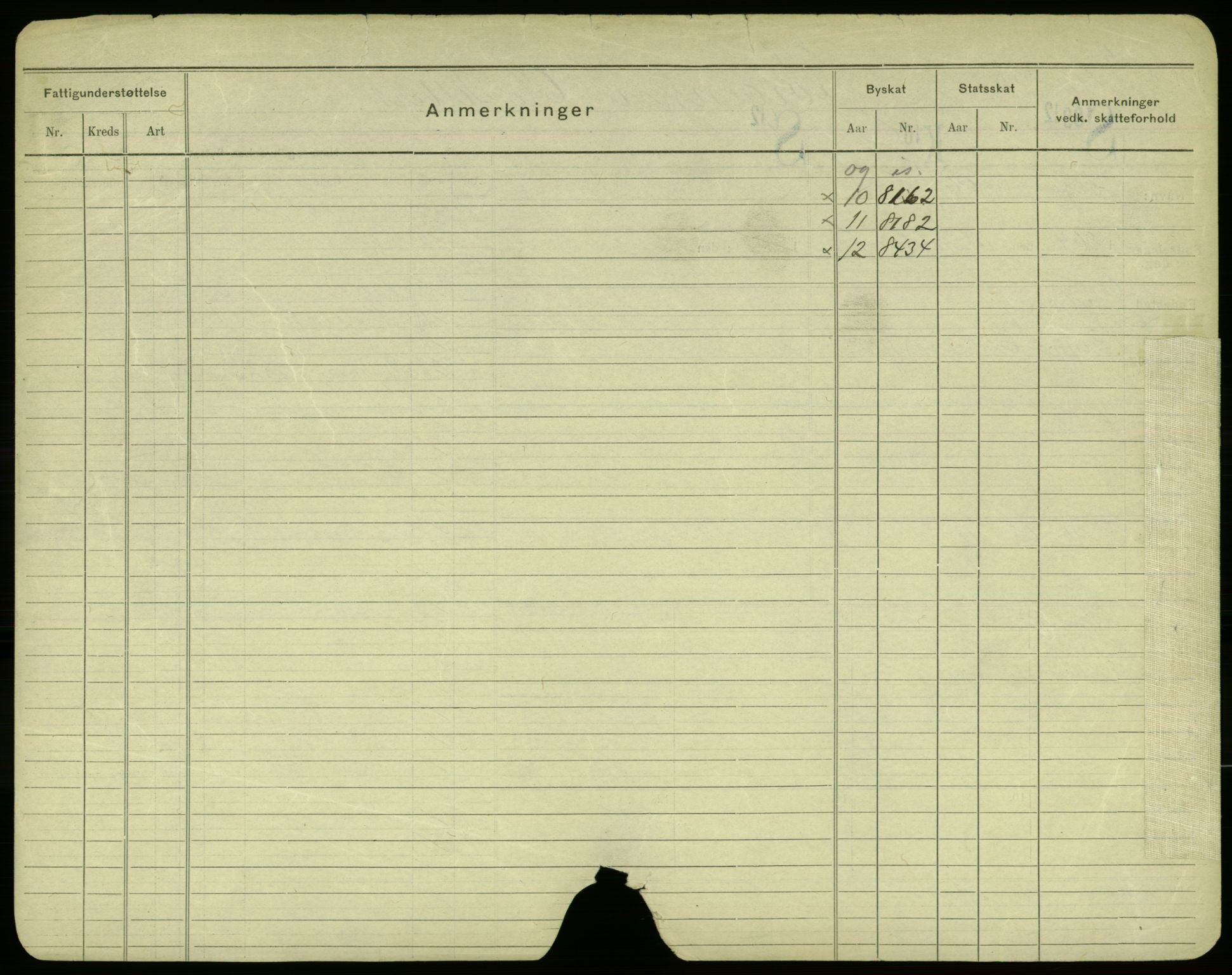 Oslo folkeregister, Registerkort, AV/SAO-A-11715/F/Fa/Fac/L0005: Menn, 1906-1914, p. 1055b