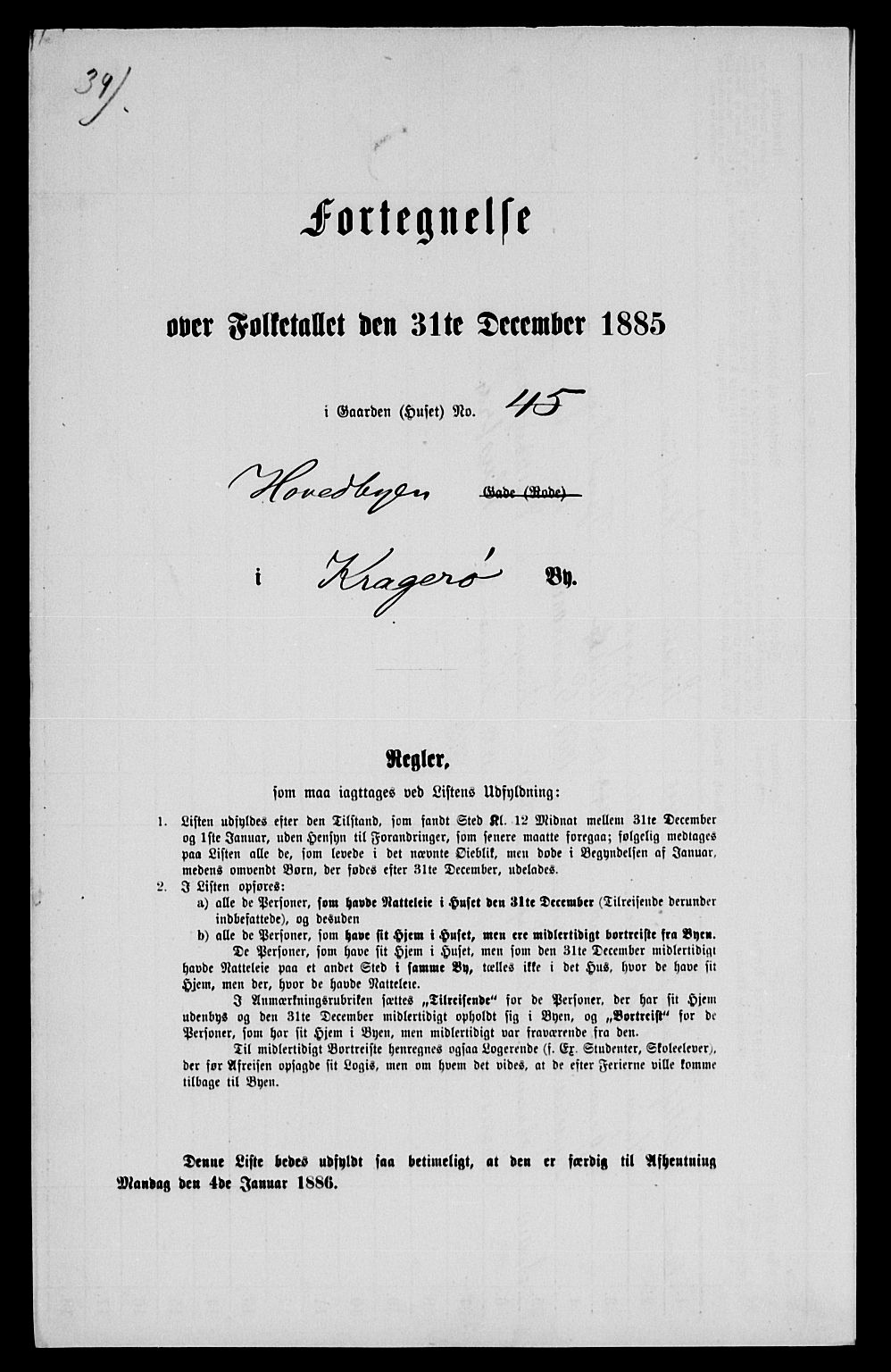 SAKO, 1885 census for 0801 Kragerø, 1885, p. 1114