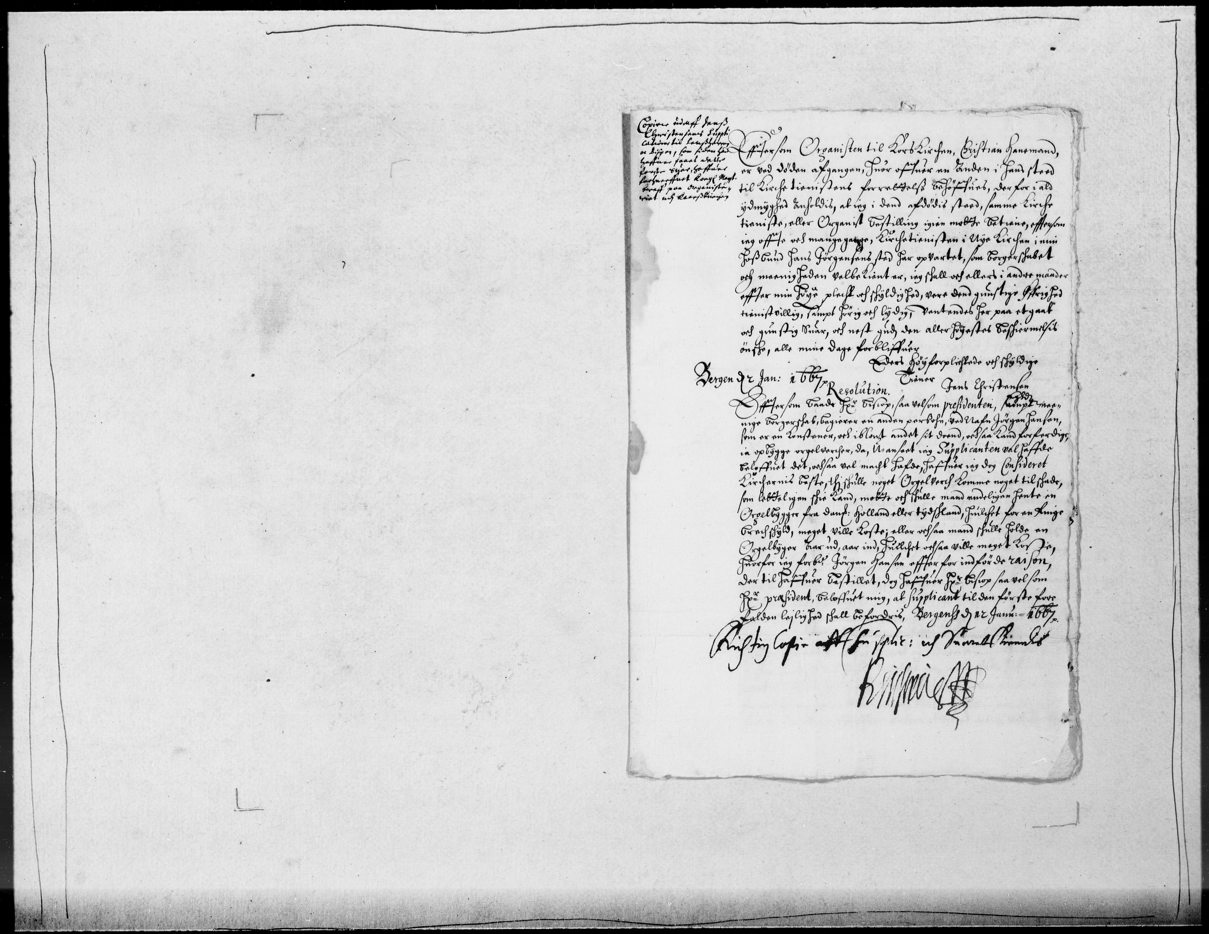 Danske Kanselli 1572-1799, AV/RA-EA-3023/F/Fc/Fcc/Fcca/L0026: Norske innlegg 1572-1799, 1666-1667, p. 207