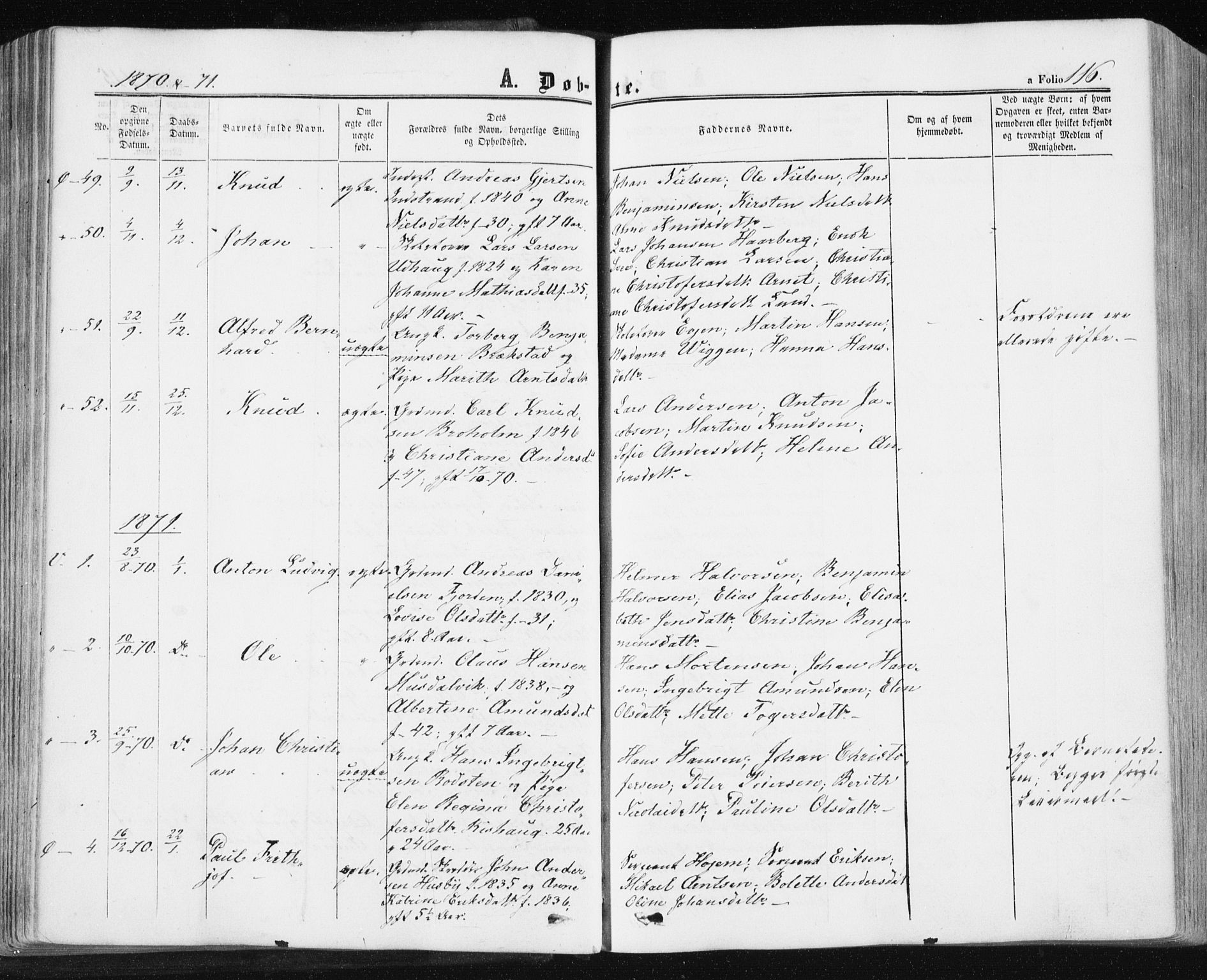 Ministerialprotokoller, klokkerbøker og fødselsregistre - Sør-Trøndelag, SAT/A-1456/659/L0737: Parish register (official) no. 659A07, 1857-1875, p. 116