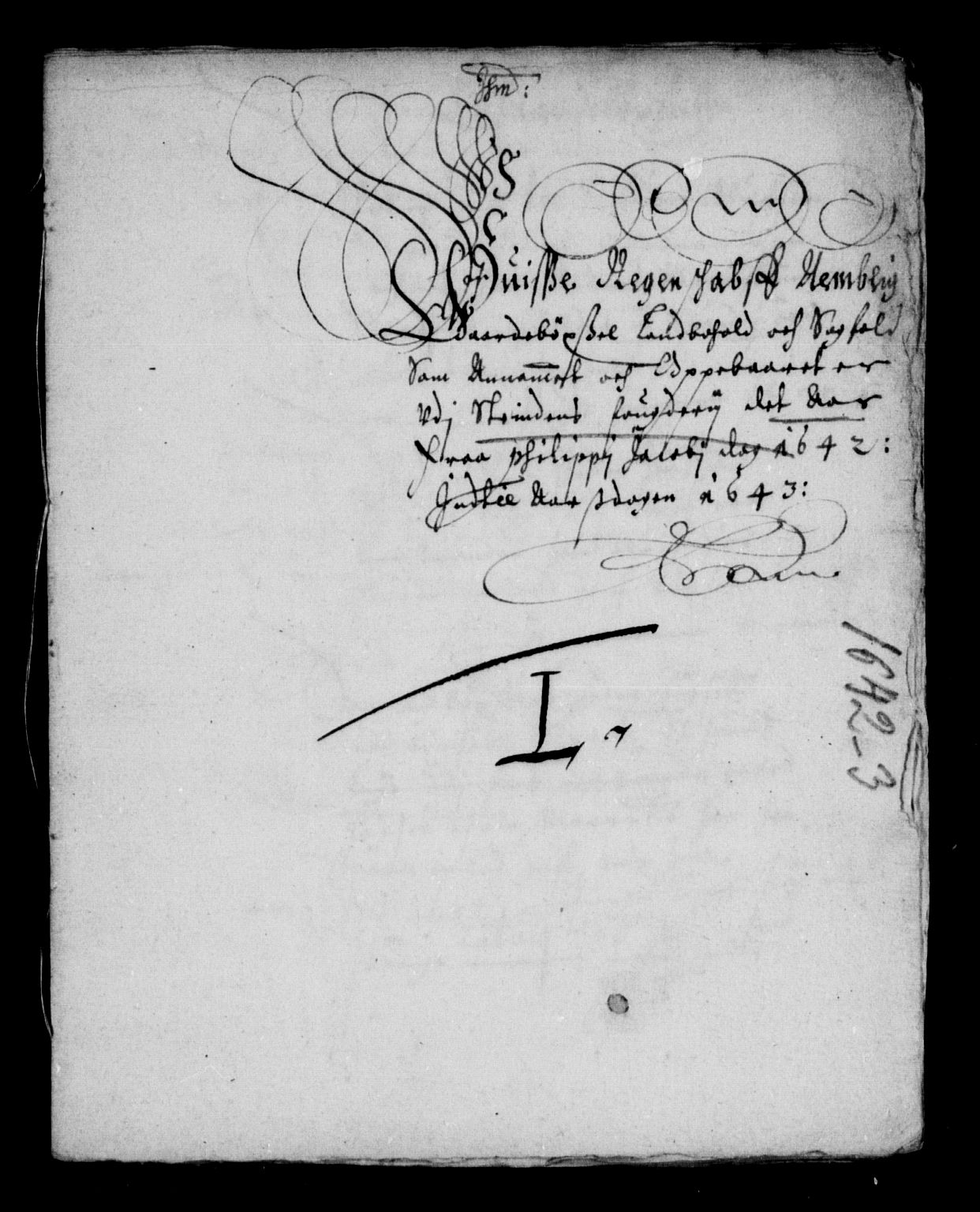 Rentekammeret inntil 1814, Reviderte regnskaper, Lensregnskaper, AV/RA-EA-5023/R/Rb/Rbw/L0074: Trondheim len, 1641-1643