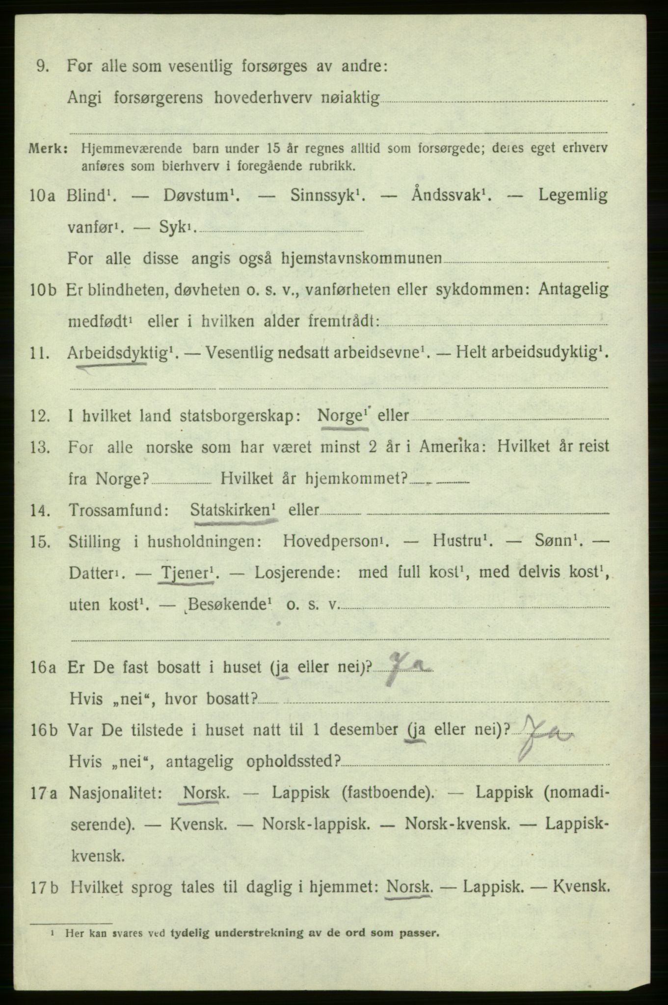 SATØ, 1920 census for Måsøy, 1920, p. 1203