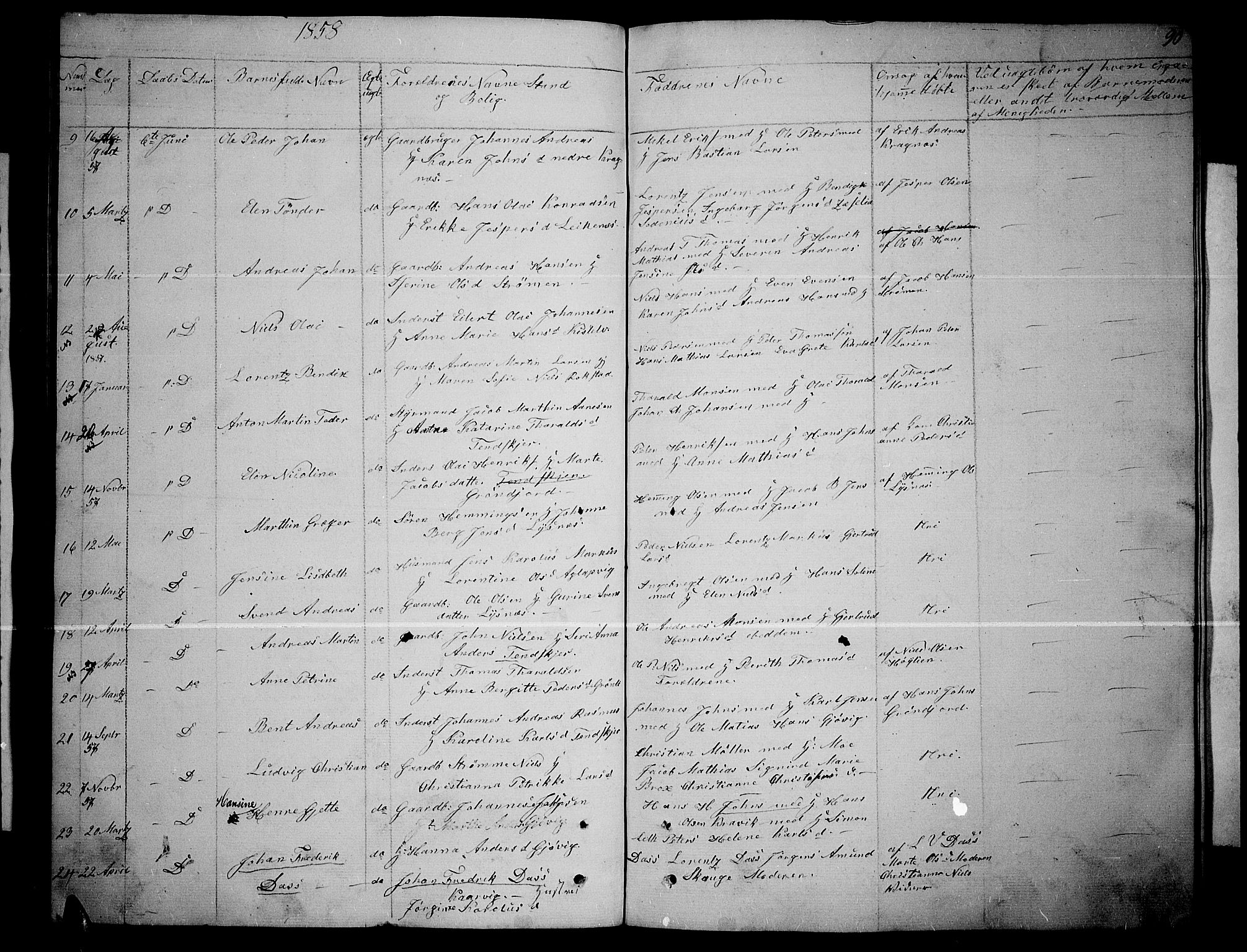 Lenvik sokneprestembete, AV/SATØ-S-1310/H/Ha/Hab/L0003klokker: Parish register (copy) no. 3, 1844-1858, p. 90