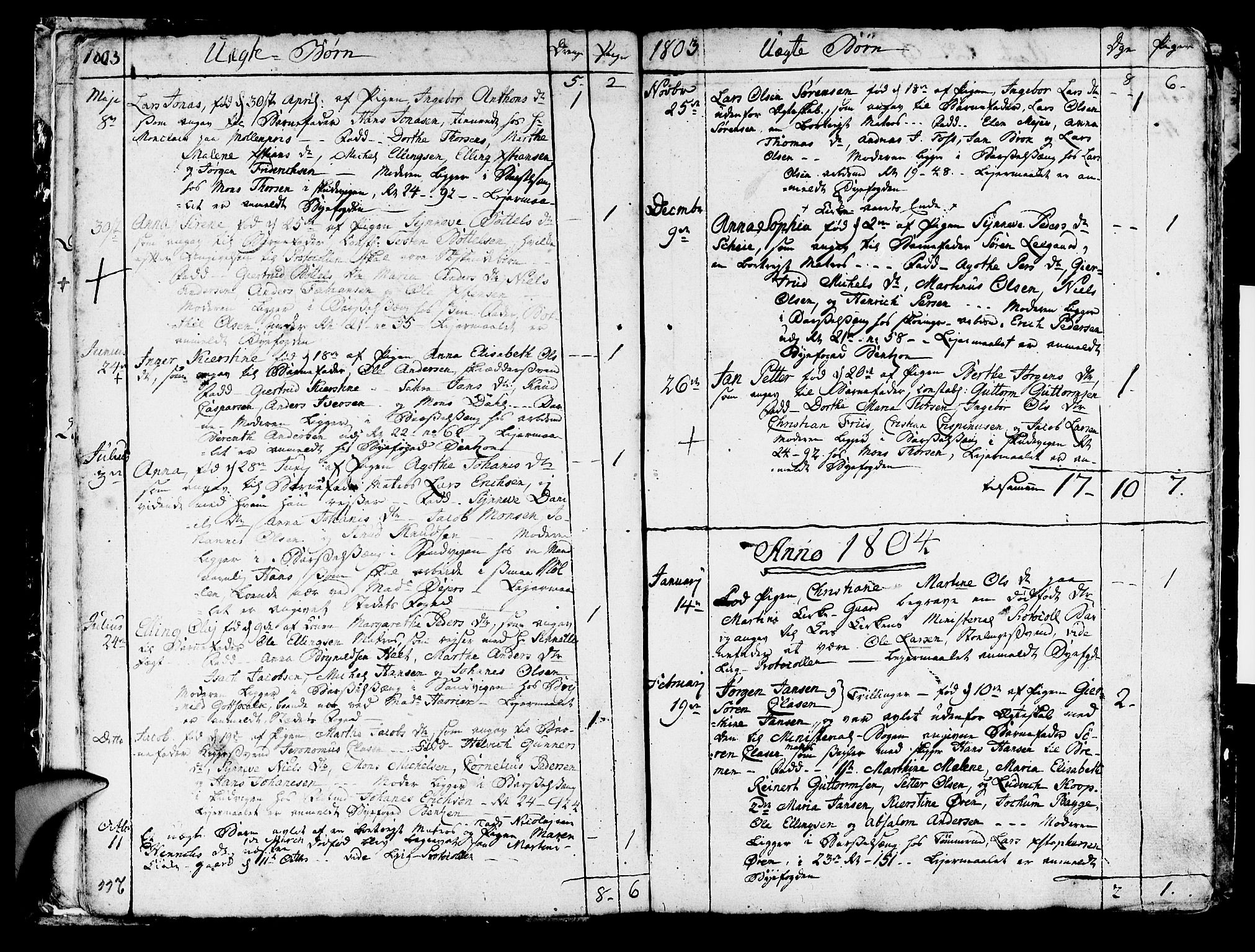 Korskirken sokneprestembete, AV/SAB-A-76101/H/Haa/L0006: Parish register (official) no. A 6, 1790-1820, p. 266