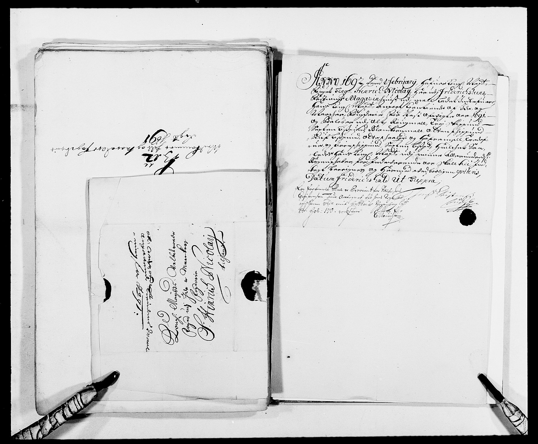 Rentekammeret inntil 1814, Reviderte regnskaper, Fogderegnskap, RA/EA-4092/R01/L0010: Fogderegnskap Idd og Marker, 1690-1691, p. 107