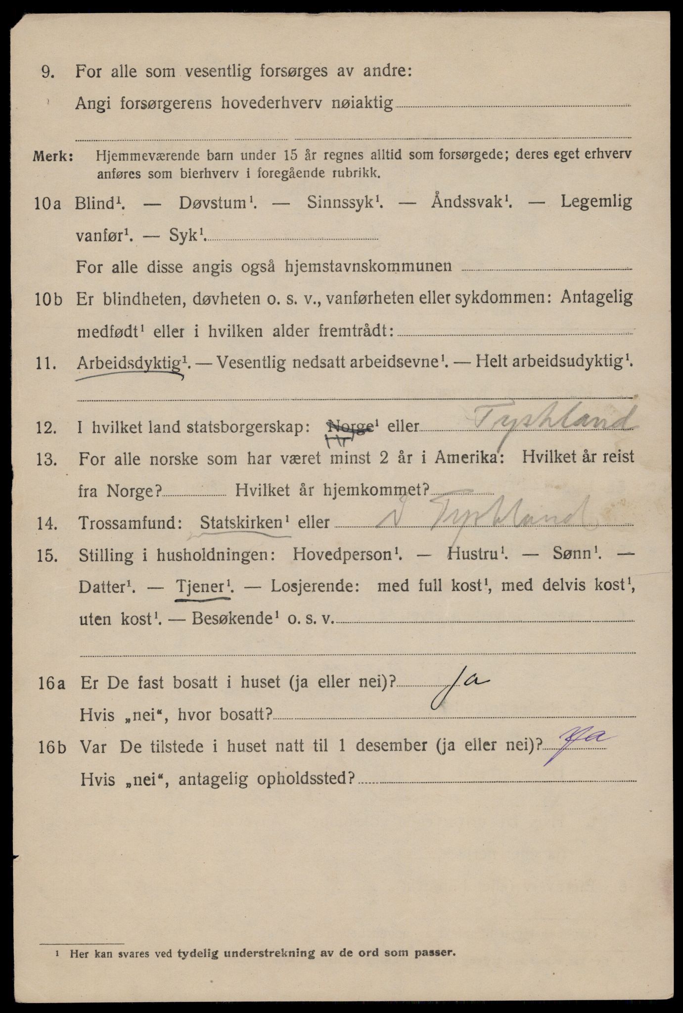 SAST, 1920 census for Stavanger, 1920, p. 56067