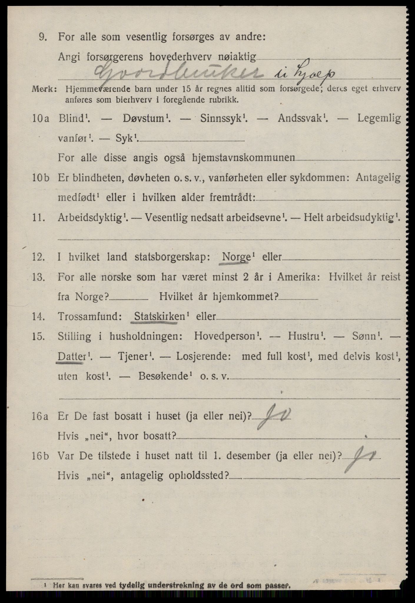 SAT, 1920 census for Bolsøy, 1920, p. 8224