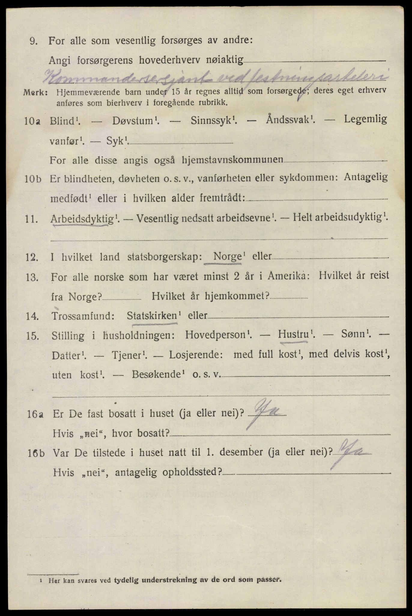 SAO, 1920 census for Tune, 1920, p. 11447