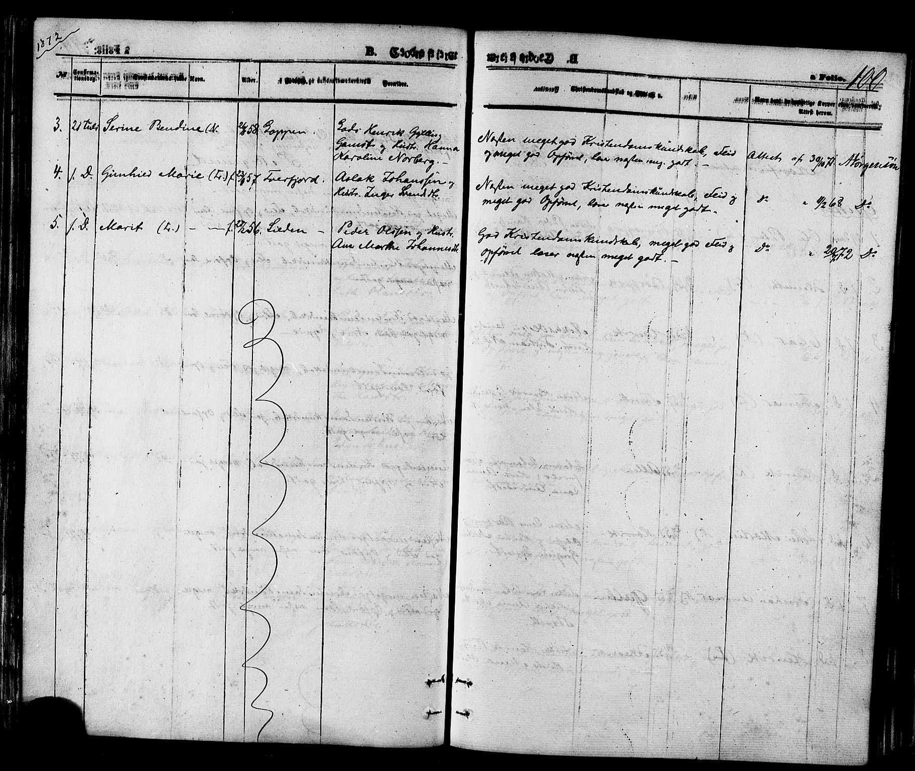 Loppa sokneprestkontor, SATØ/S-1339/H/Ha/L0005kirke: Parish register (official) no. 5, 1869-1878, p. 100