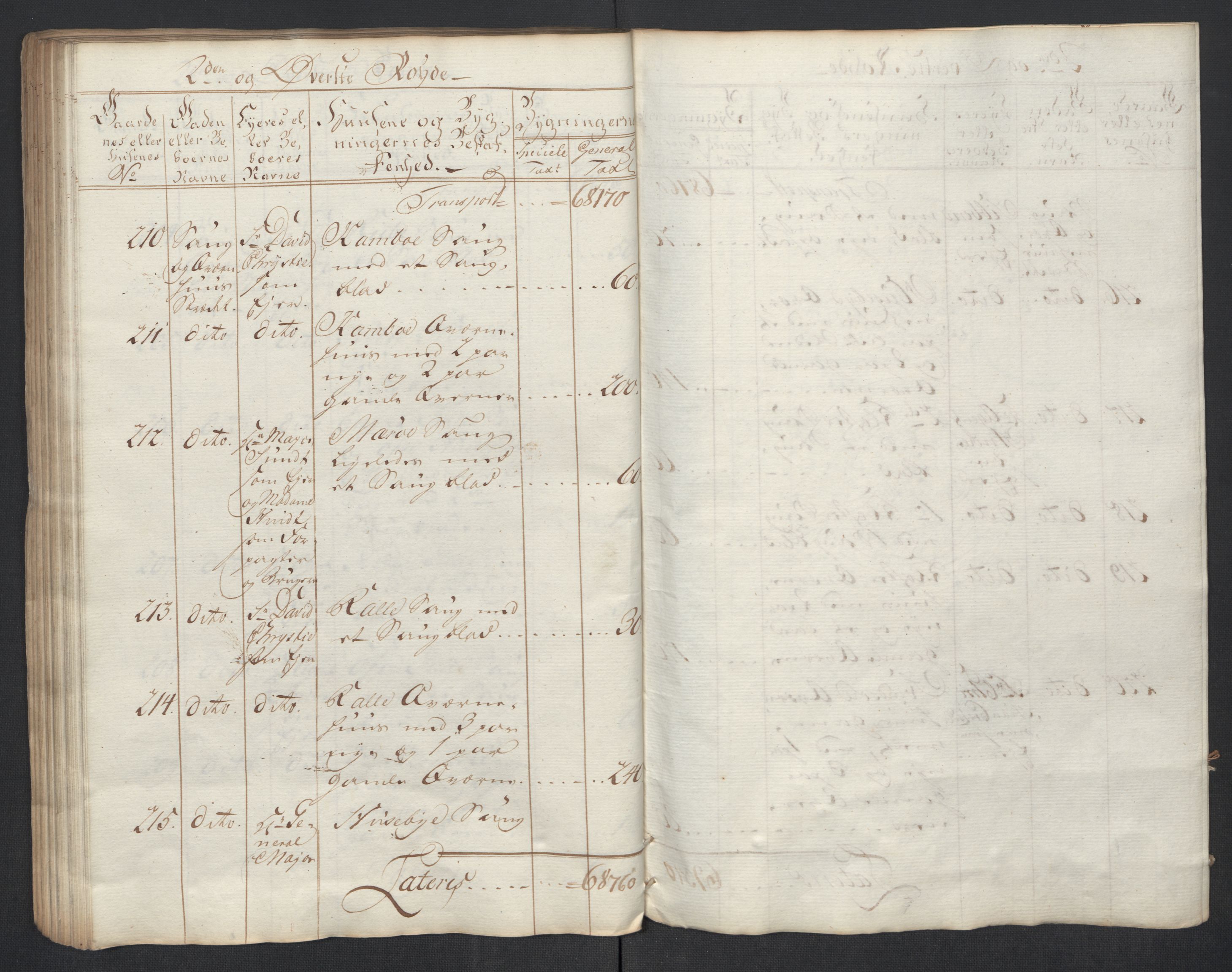 Kommersekollegiet, Brannforsikringskontoret 1767-1814, RA/EA-5458/F/Fa/L0040/0002: Moss / Branntakstprotokoll, 1767, p. 88