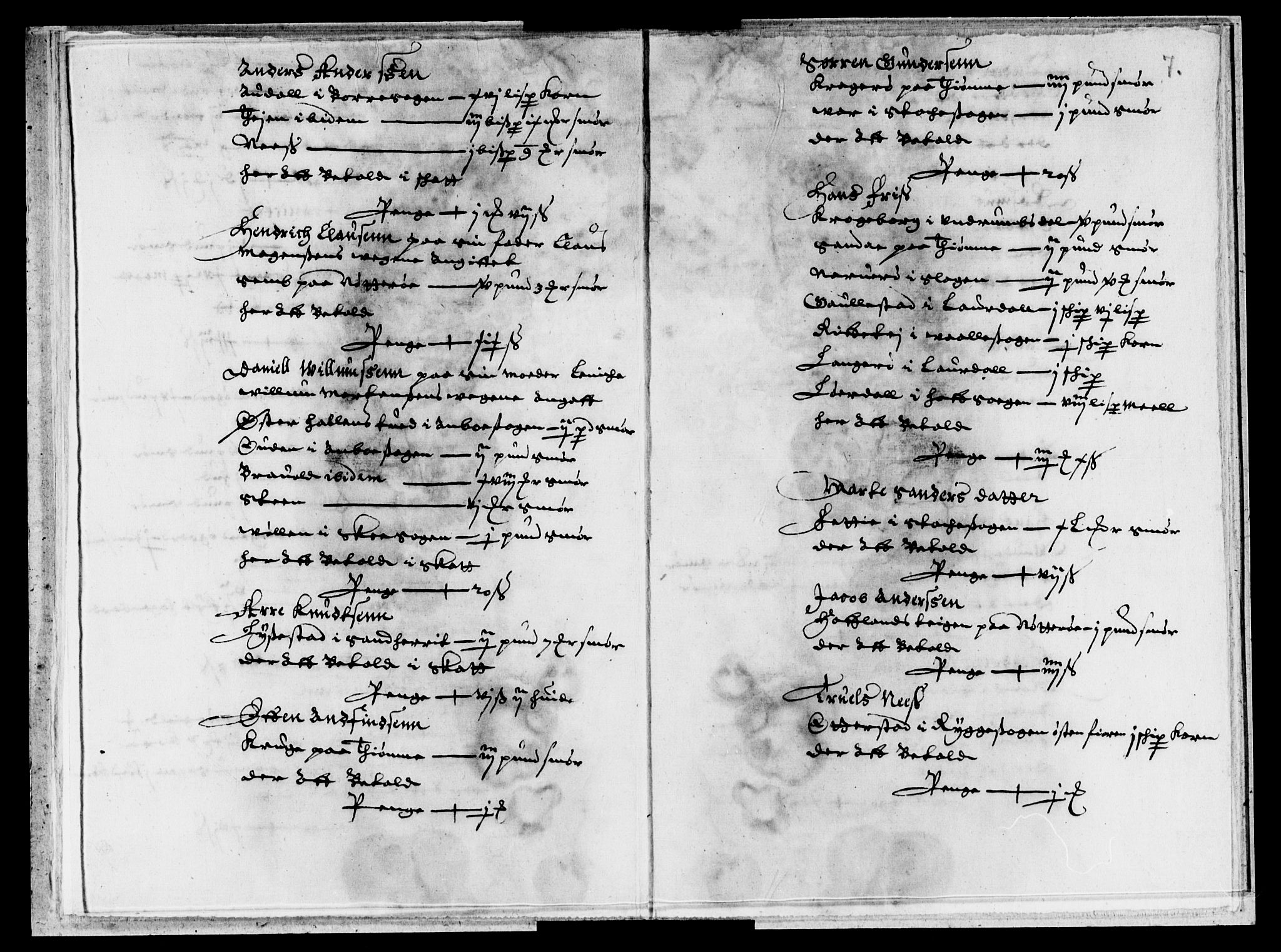 Rentekammeret inntil 1814, Reviderte regnskaper, Lensregnskaper, AV/RA-EA-5023/R/Rb/Rbo/L0024: Tønsberg len, 1642-1644