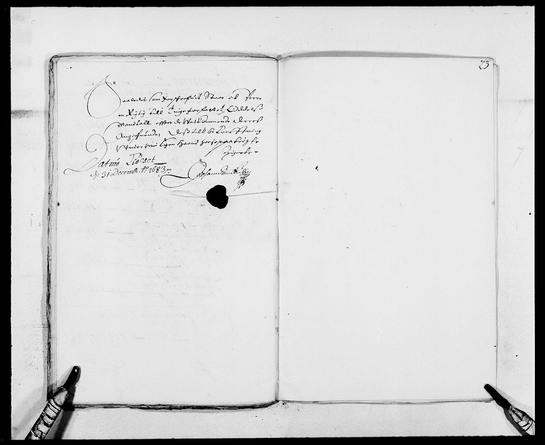 Rentekammeret inntil 1814, Reviderte regnskaper, Fogderegnskap, AV/RA-EA-4092/R13/L0820: Fogderegnskap Solør, Odal og Østerdal, 1683, p. 201