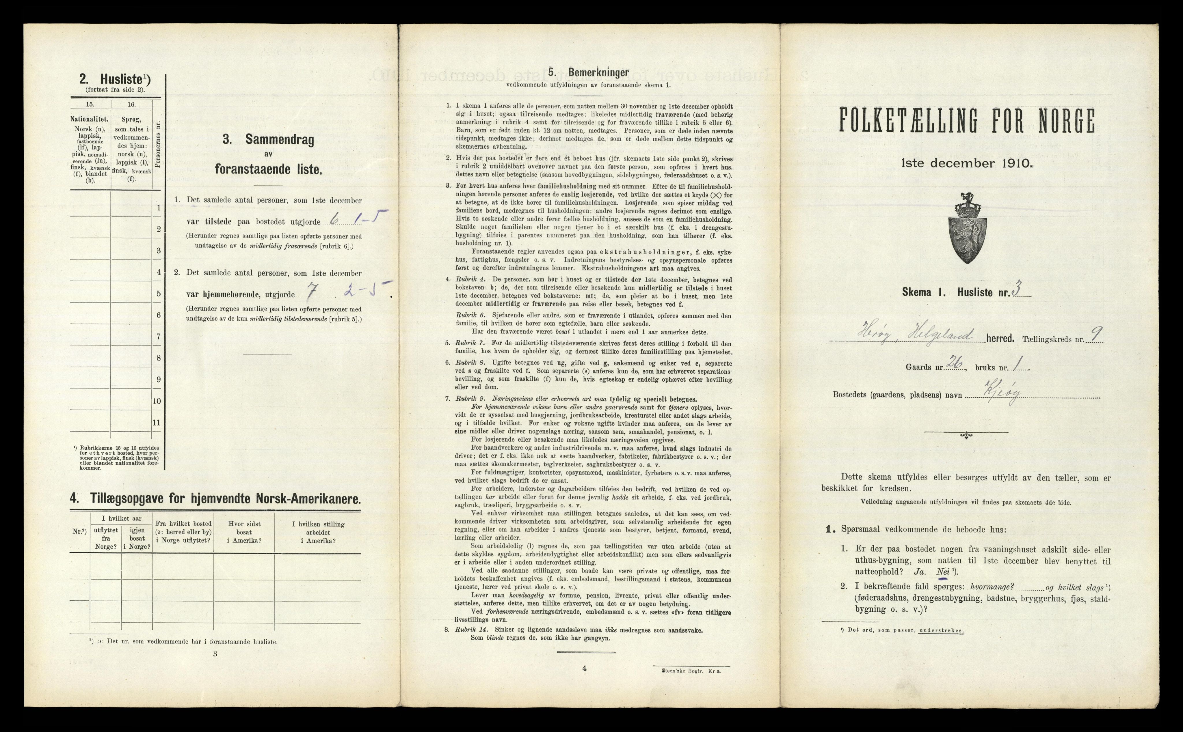 RA, 1910 census for Herøy, 1910, p. 1011