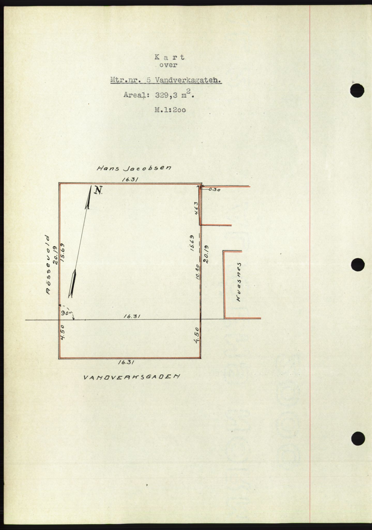 Ålesund byfogd, AV/SAT-A-4384: Mortgage book no. 30, 1932-1933, Deed date: 14.03.1933