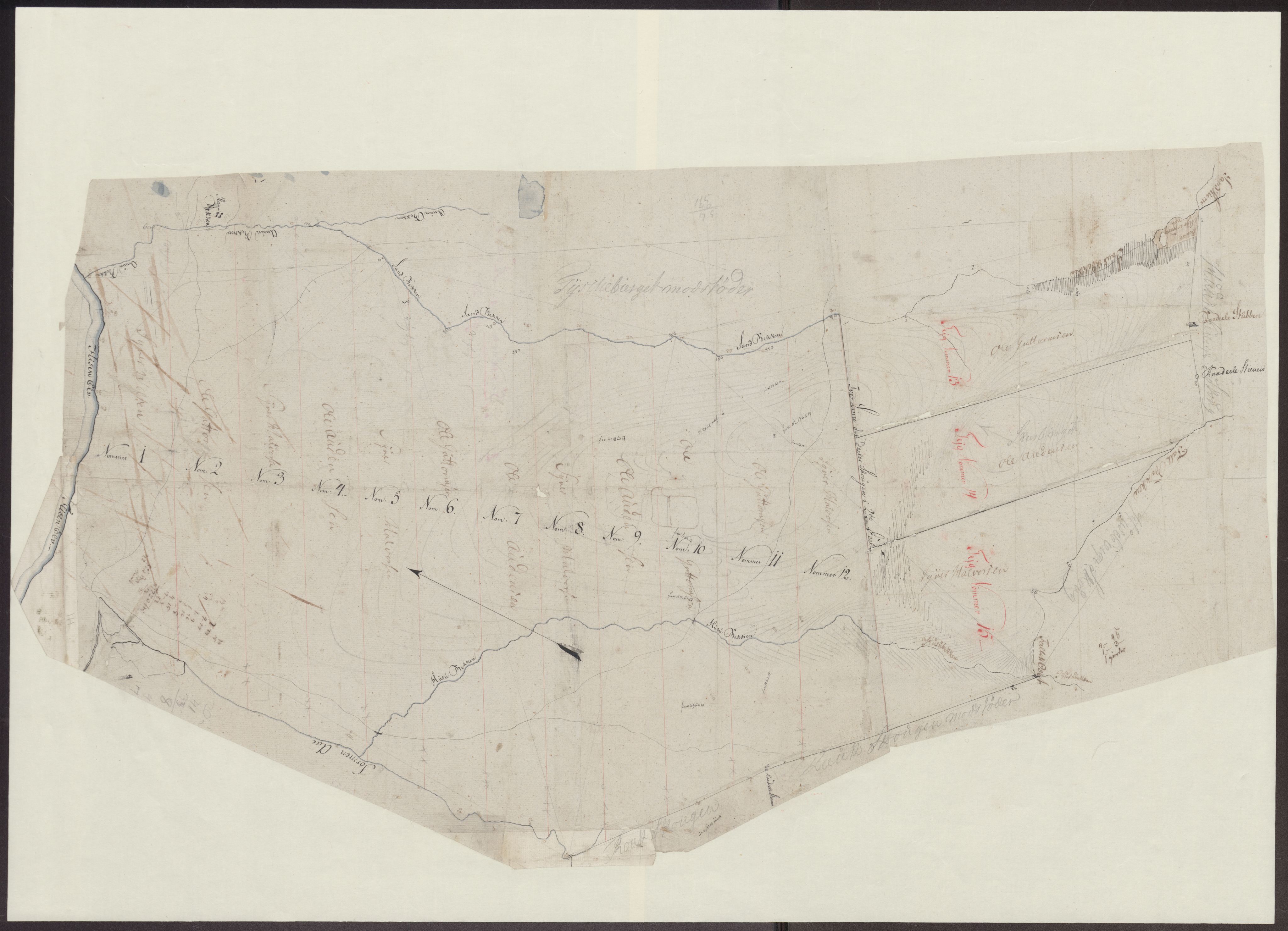 Kartsamlingen - Statsarkivet i Hamar, AV/SAH-KART-001/F/Fa/L0001: Kart, 1629-1992, p. 296